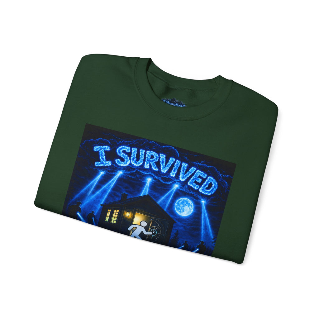 I Survived 2020 — S3:E3 "Remote Schooling" | Lockdown Edition Documentary Unisex Heavy Blend™ Crewneck Sweatshirt