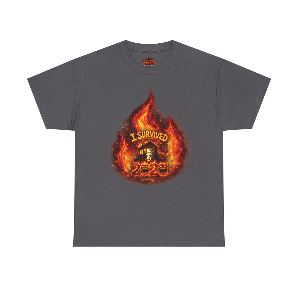 I Survived 2020 — Director's Cut S2:E2 "The Bobcat Fire" | Wildfire Edition Memorial Unisex Heavy Cotton Tee