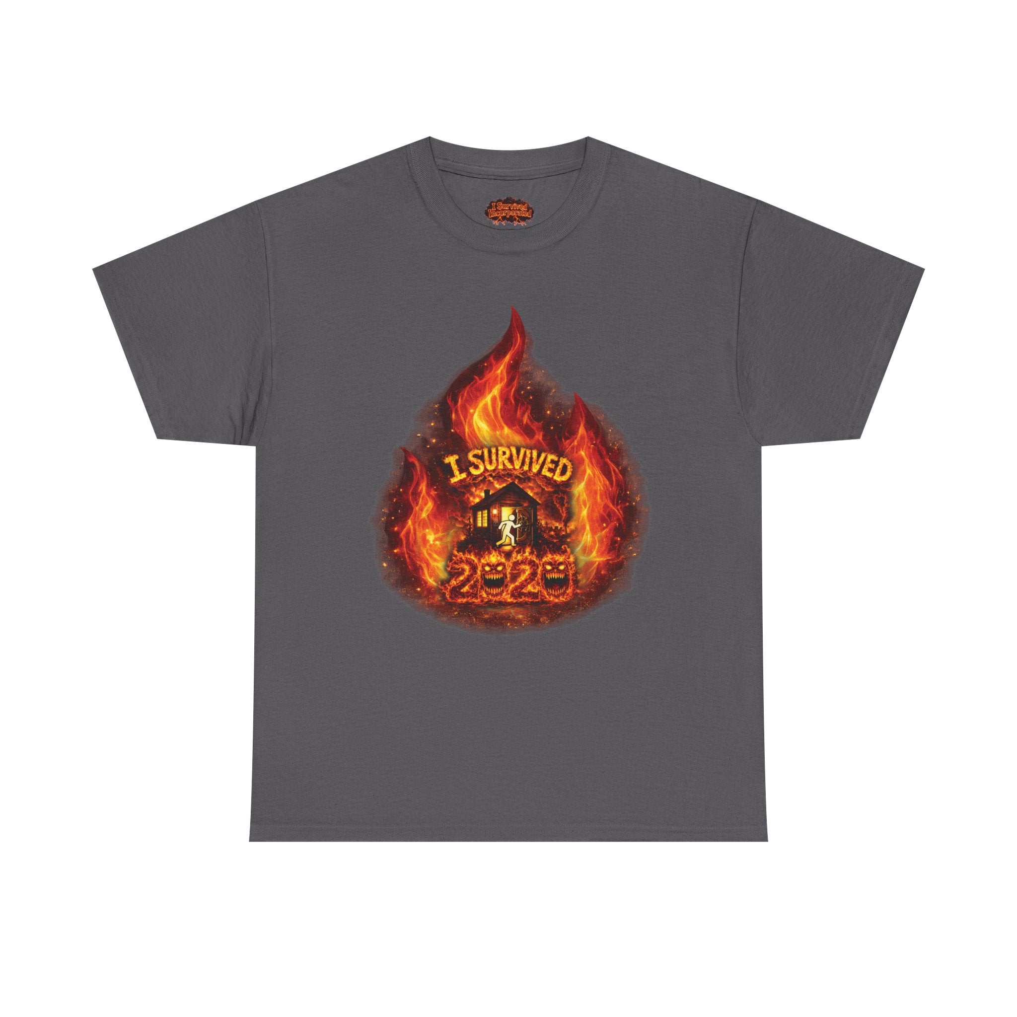I Survived 2020 — Director's Cut S2:E2 "The Bobcat Fire" | Wildfire Edition Memorial Unisex Heavy Cotton Tee