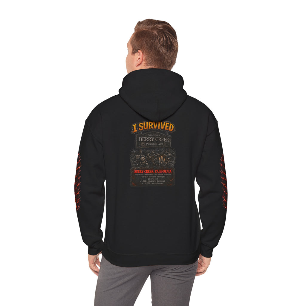 I Survived 2020 — Director's Cut S2:E1 "Berry Creek" | Wildfire Edition Memorial Hoodie Sweatshirt