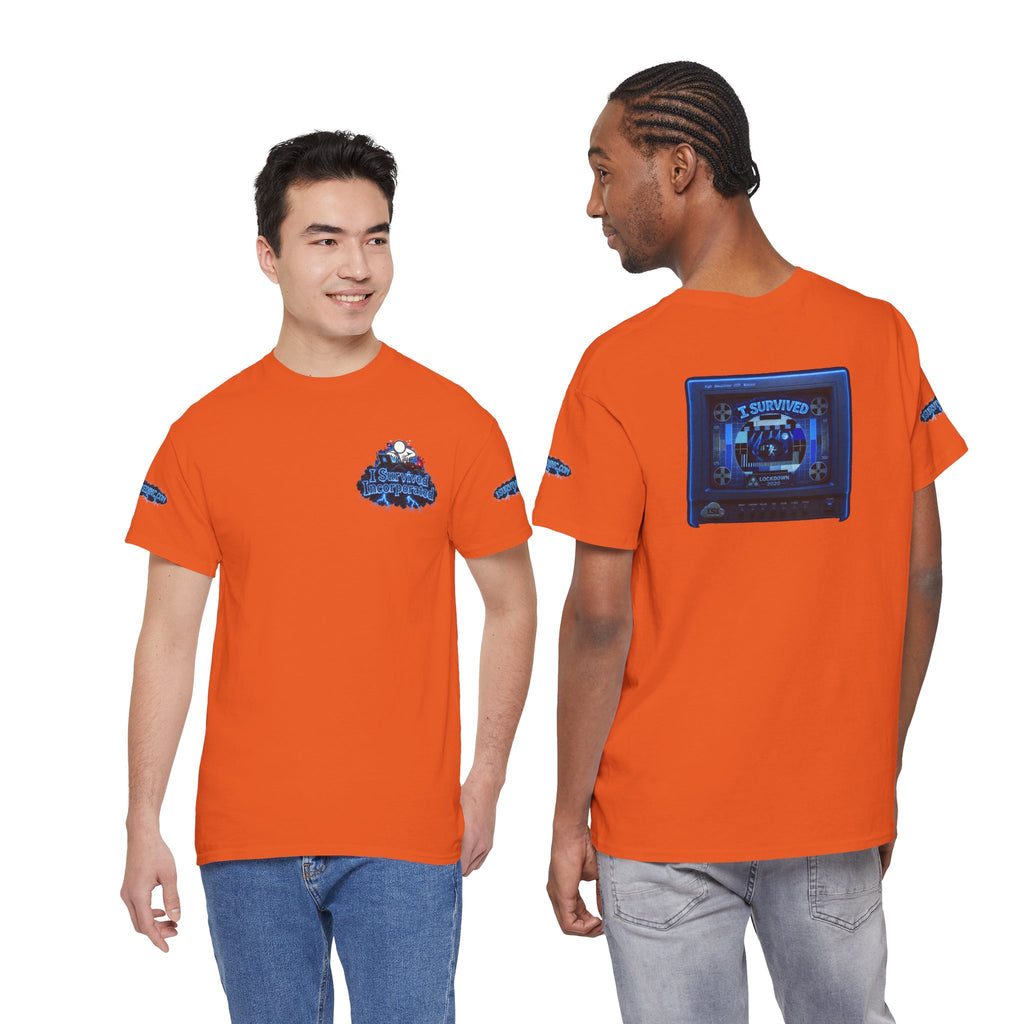 I Survived 2020 — "Please Stand By" Test Pattern Tee Lockdown Special Edition Summer Exclusive Unisex Heavy Cotton Tee
