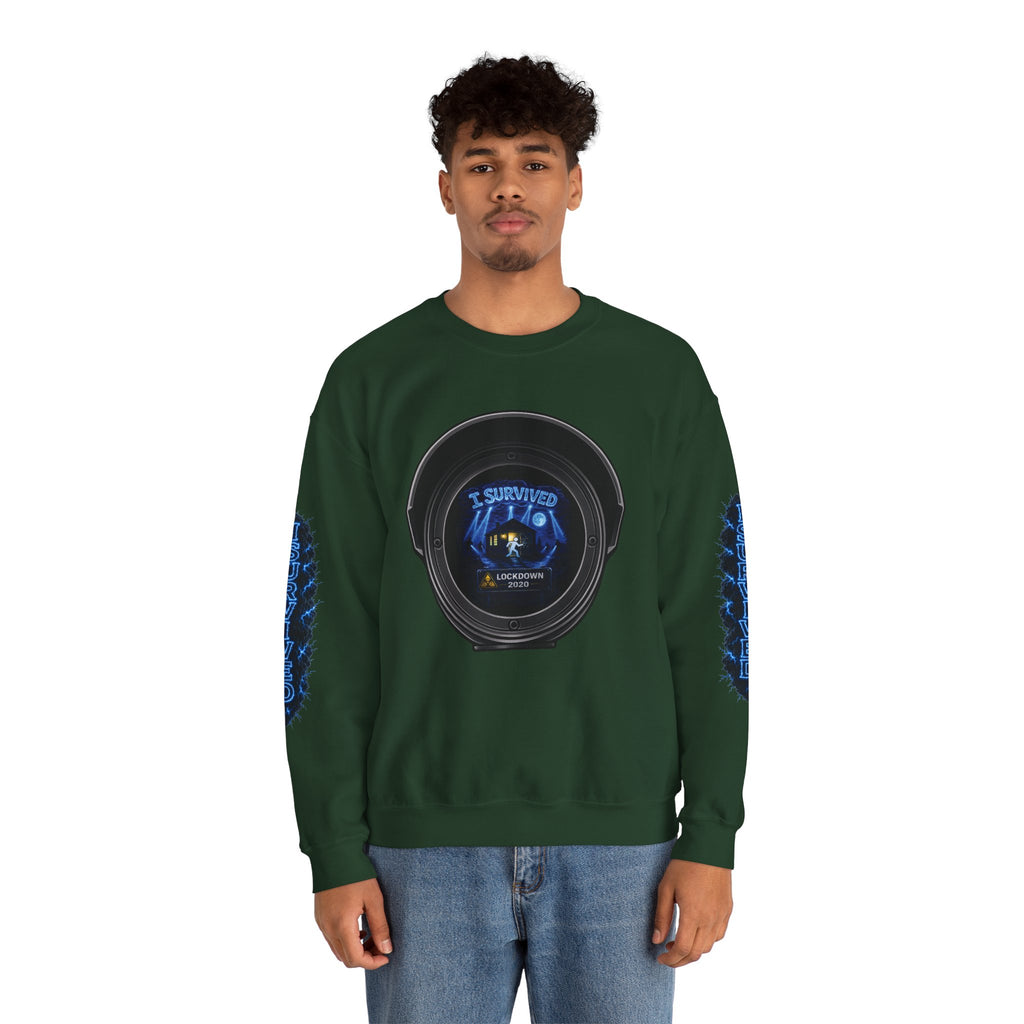 I Survived 2020 — Director's Cut S3:E2 "Dating Under Lockdown" | Lockdown Edition Documentary Unisex Heavy Blend™ Crewneck Sweatshirt