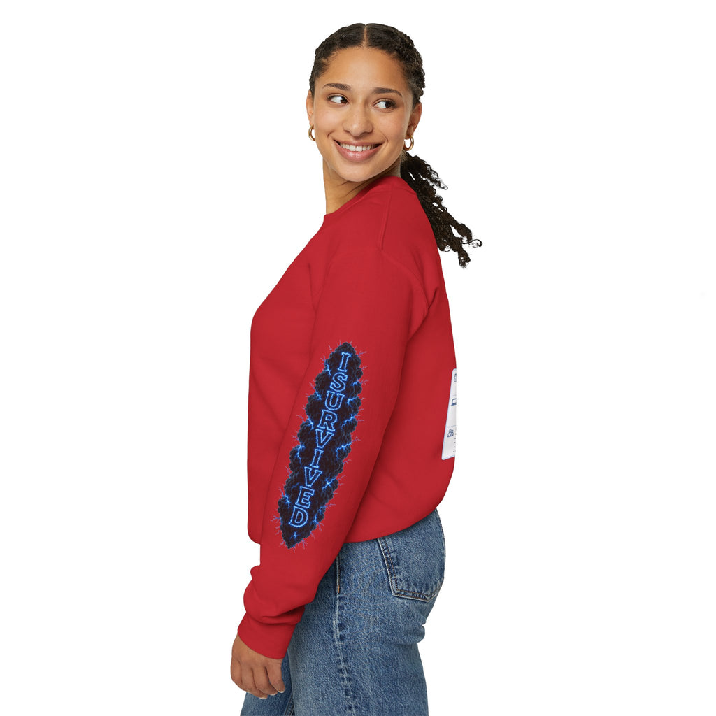 I Survived 2020 — LOCKDOWN S3:E3: Director's Cut Special Edition "Remote Schooling" Unisex Heavy Blend™ Crewneck Sweatshirt