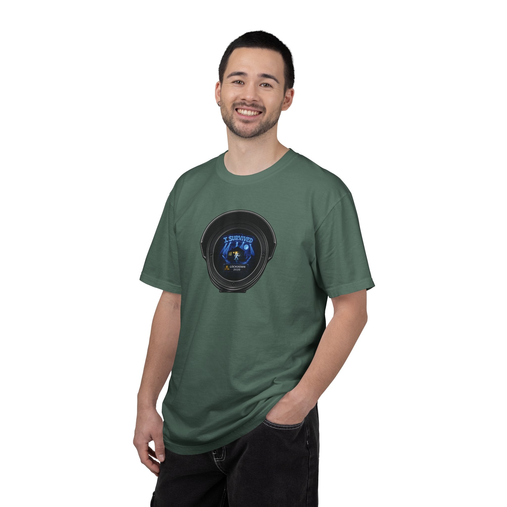 I Survived 2020 —  LOCKDOWN S3:E2: Director's Cut "Dating Under Lockdown" Unisex Garment-Dyed T-shirt