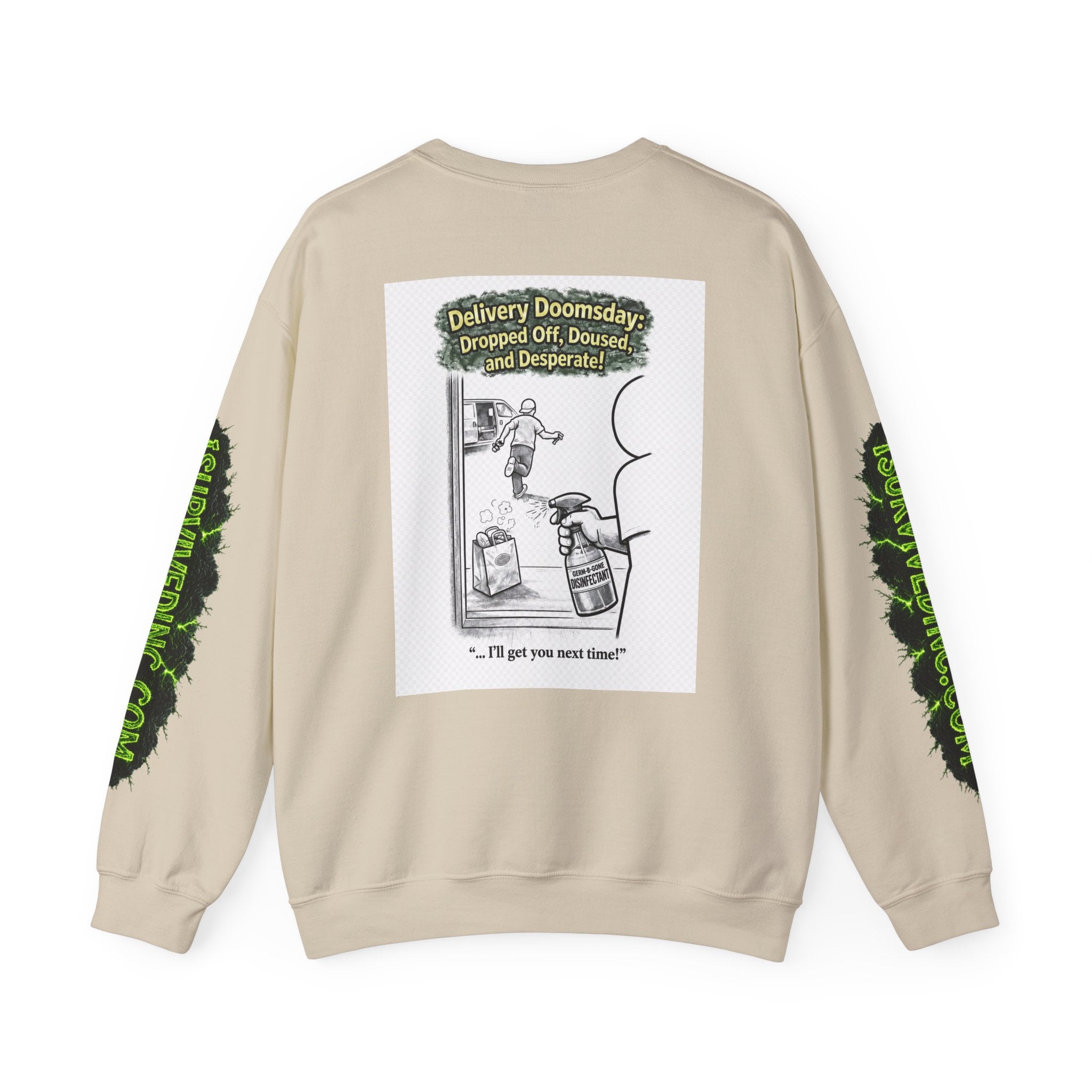 I Survived 2020 — S1:E5 "Delivery Doomsday" | Pandemic Edition Unisex Heavy Blend™ Crewneck Sweatshirt