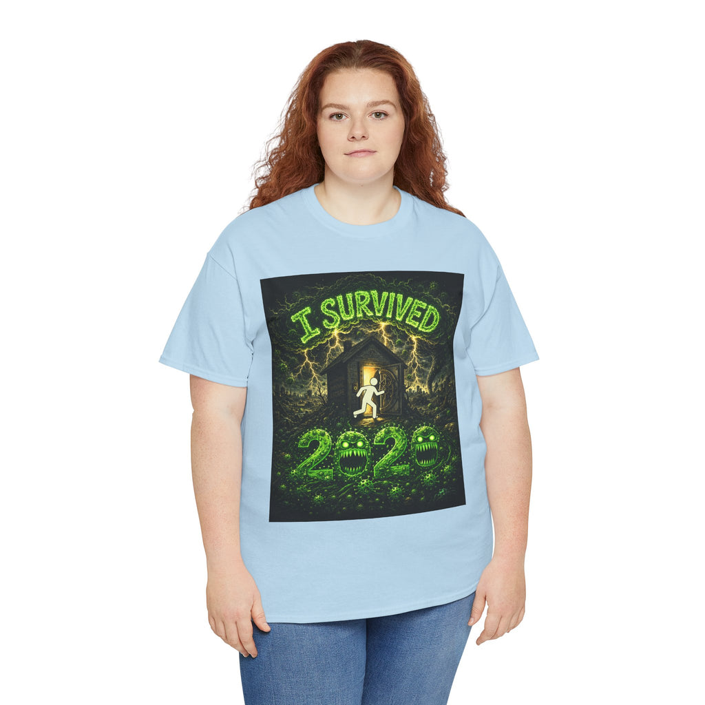 I Survived 2020 — S1:E5 "Delivery Doomsday" | Pandemic Edition Unisex Heavy Cotton Tee