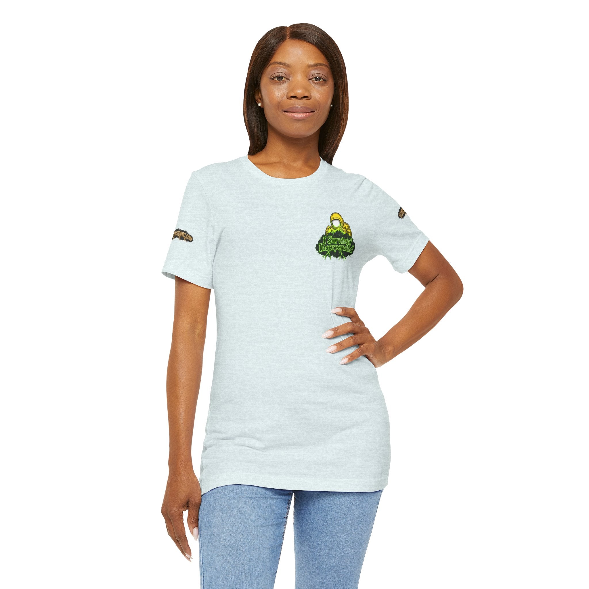 I Survived 2020 — "Please Stand By" Test Pattern Toxic Signal Tee Special Edition Summer Premiere Unisex Jersey Short Sleeve Tee