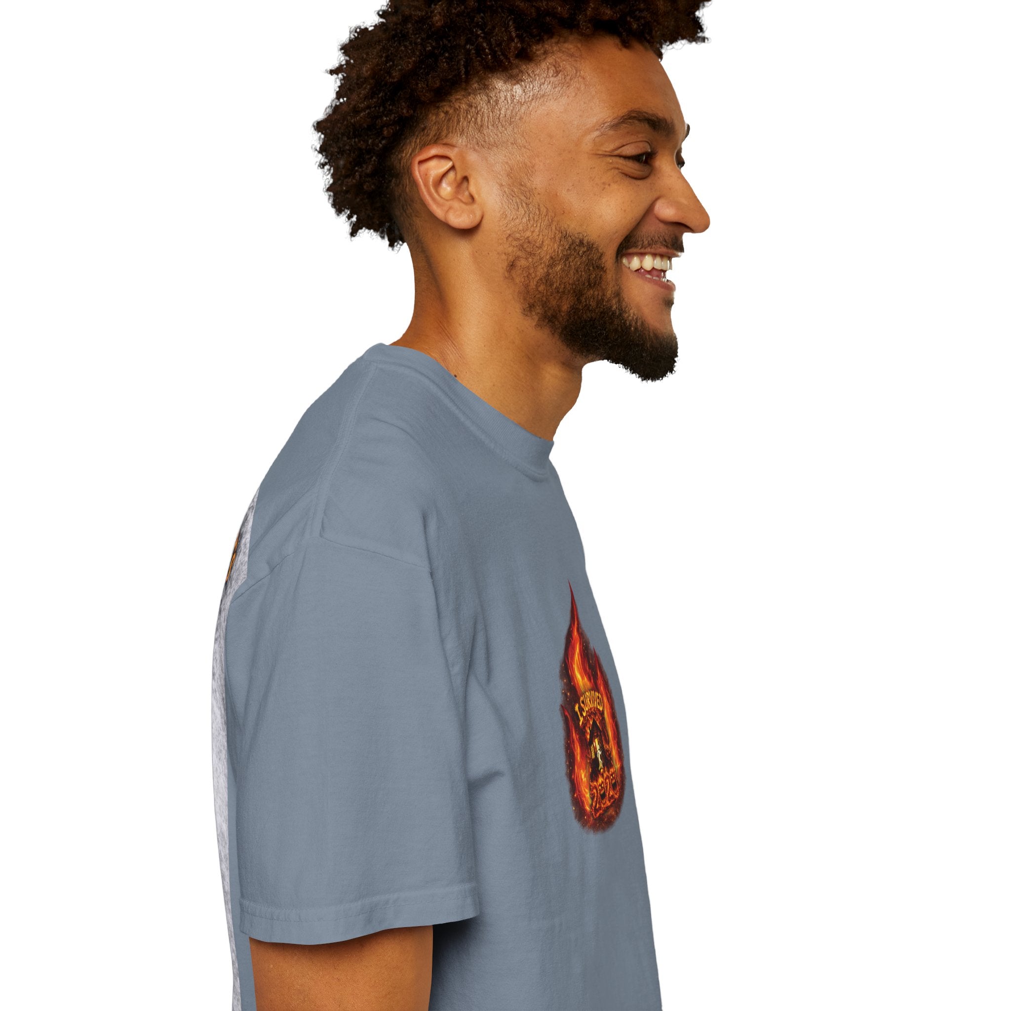 I Survived 2020 — WILDFIRES S2:E4: Director's Cut "Western U.S. Wildfire Season" Memorial Unisex Garment-Dyed T-shirt
