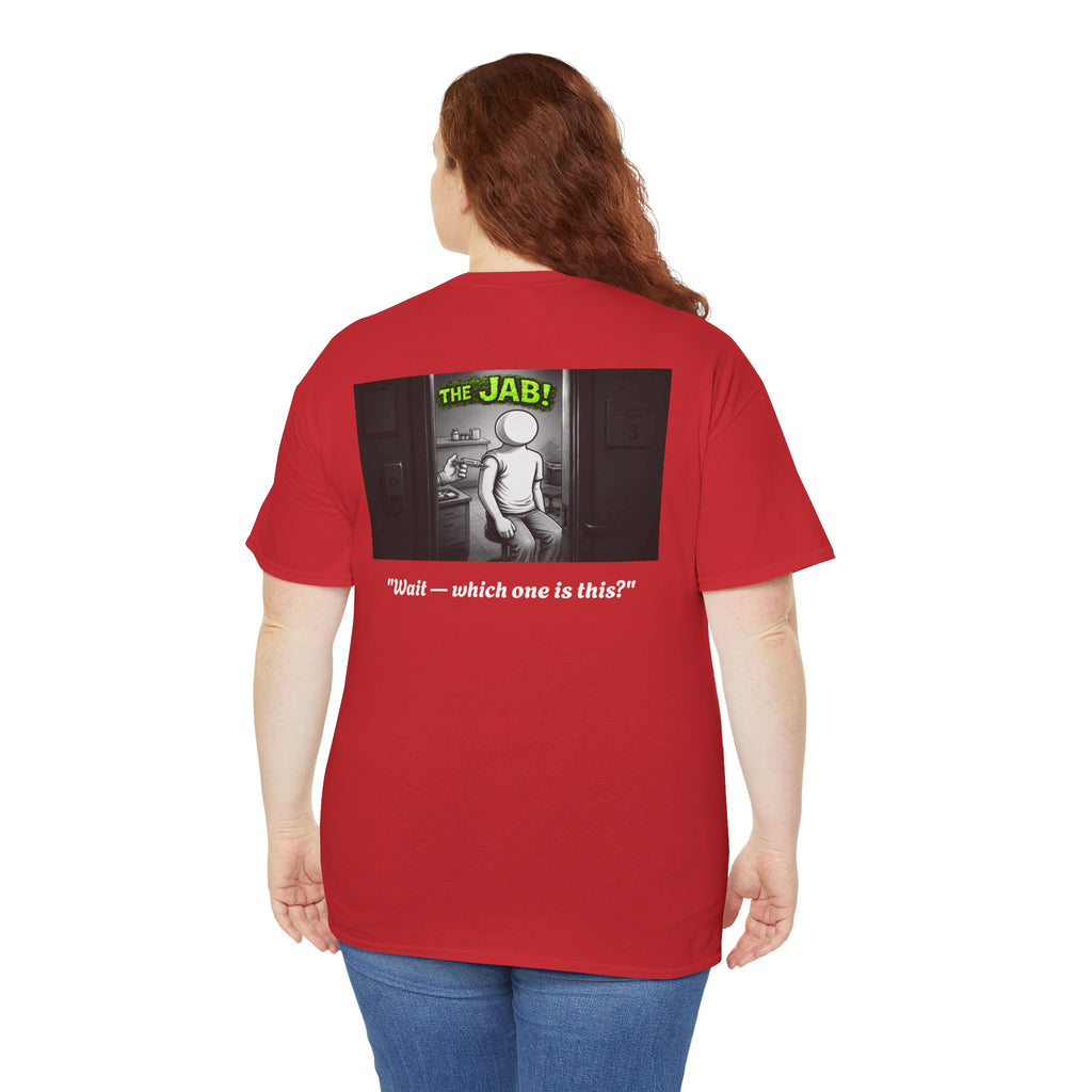 I Survived 2020 — Director's Cut S1:E3 "The Jab!" | Pandemic Edition Unisex Heavy Cotton Tee