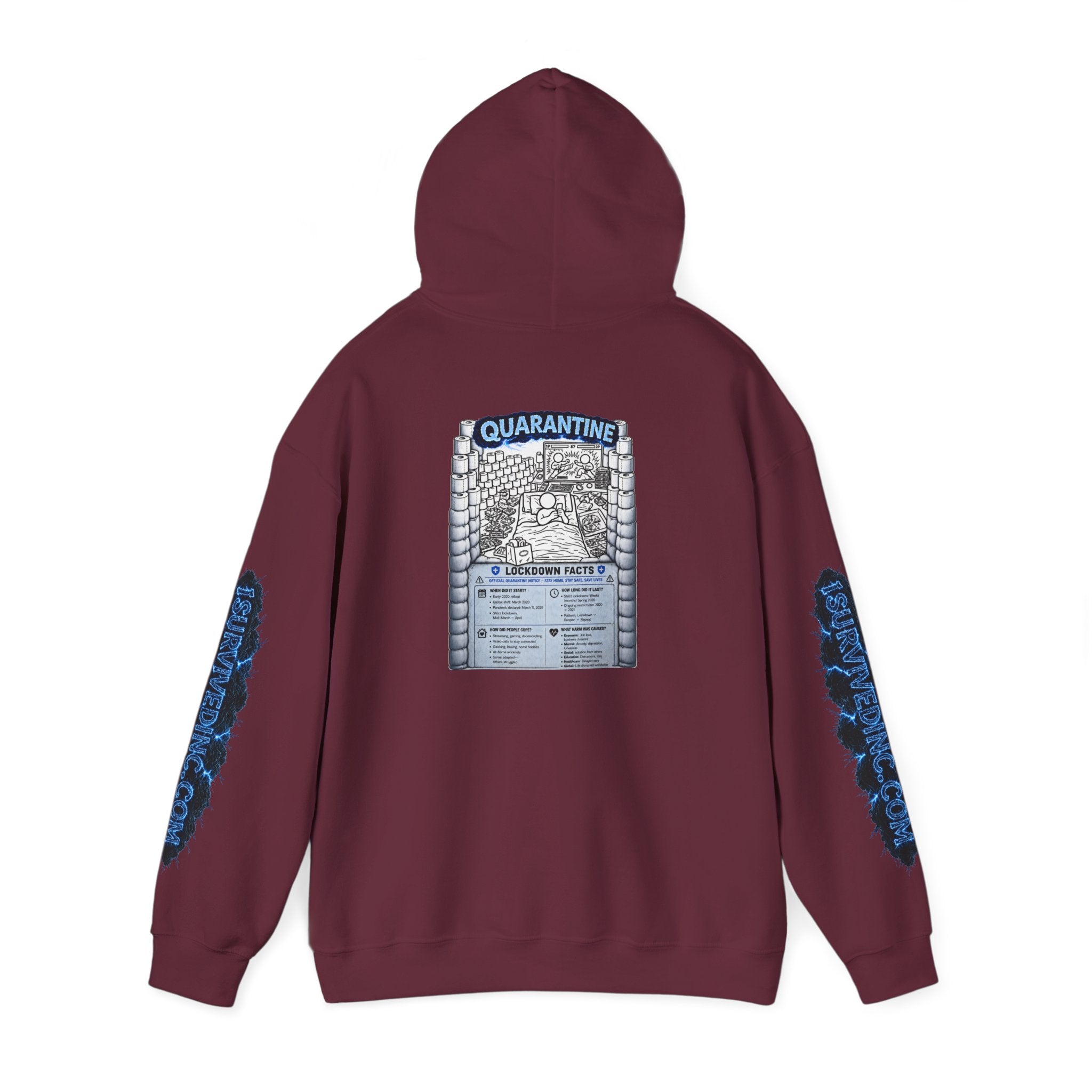 I Survived 2020 — LOCKDOWN S3:E1: "Quarantine" Hoodie