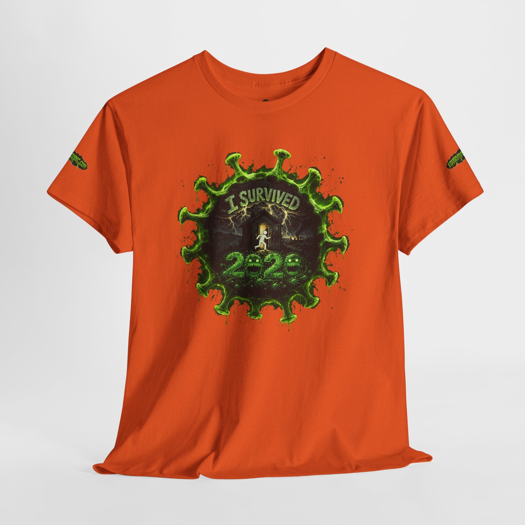 I Survived 2020 — Director's Cut S1:E1 "COVID-19: The Coronavirus" | Pandemic Edition Unisex Heavy Cotton Tee (SPECIAL EDITION)