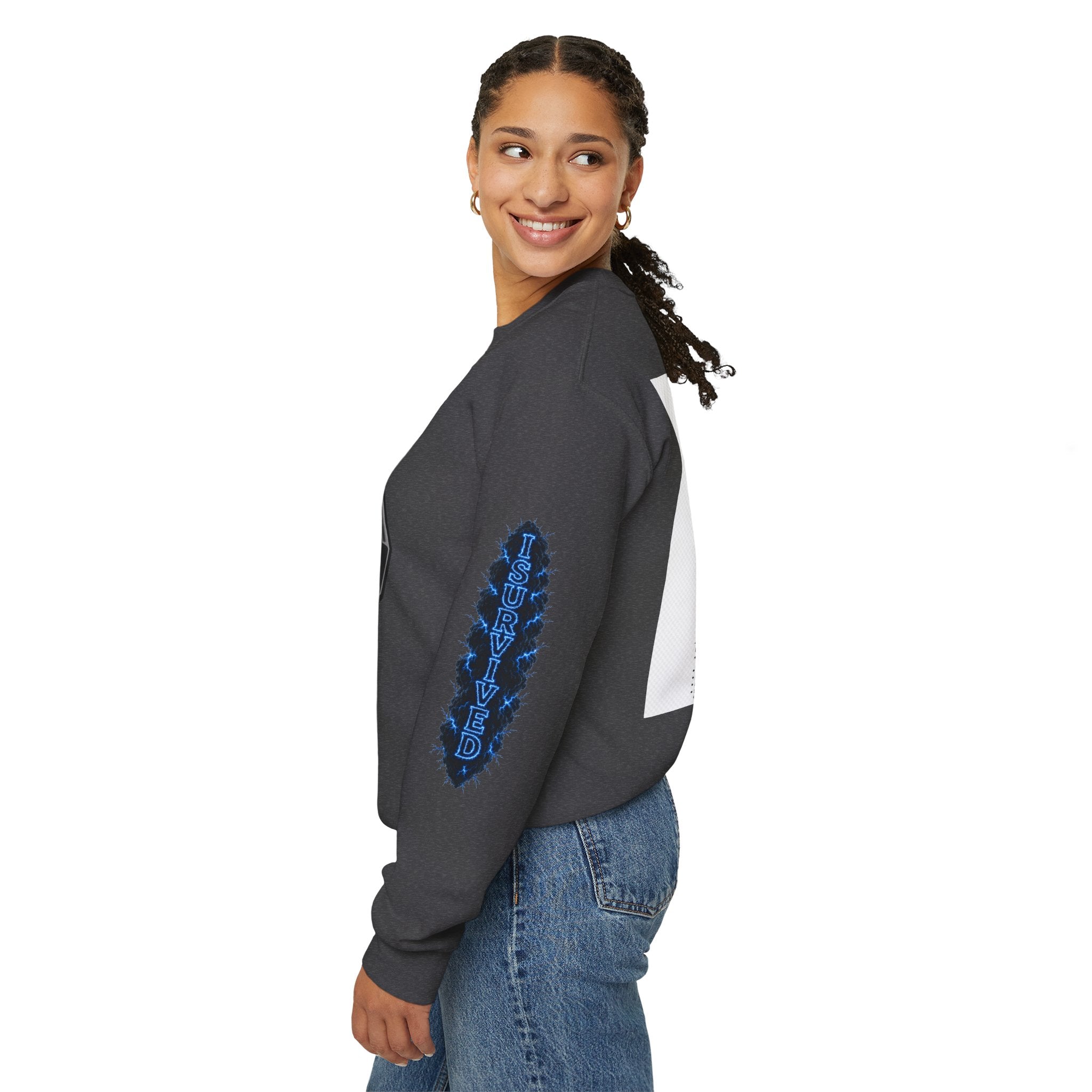 I Survived 2020 — Director's Cut S3:E1 "Quarantine" | Lockdown Edition Documentary Unisex Heavy Blend™ Crewneck Sweatshirt