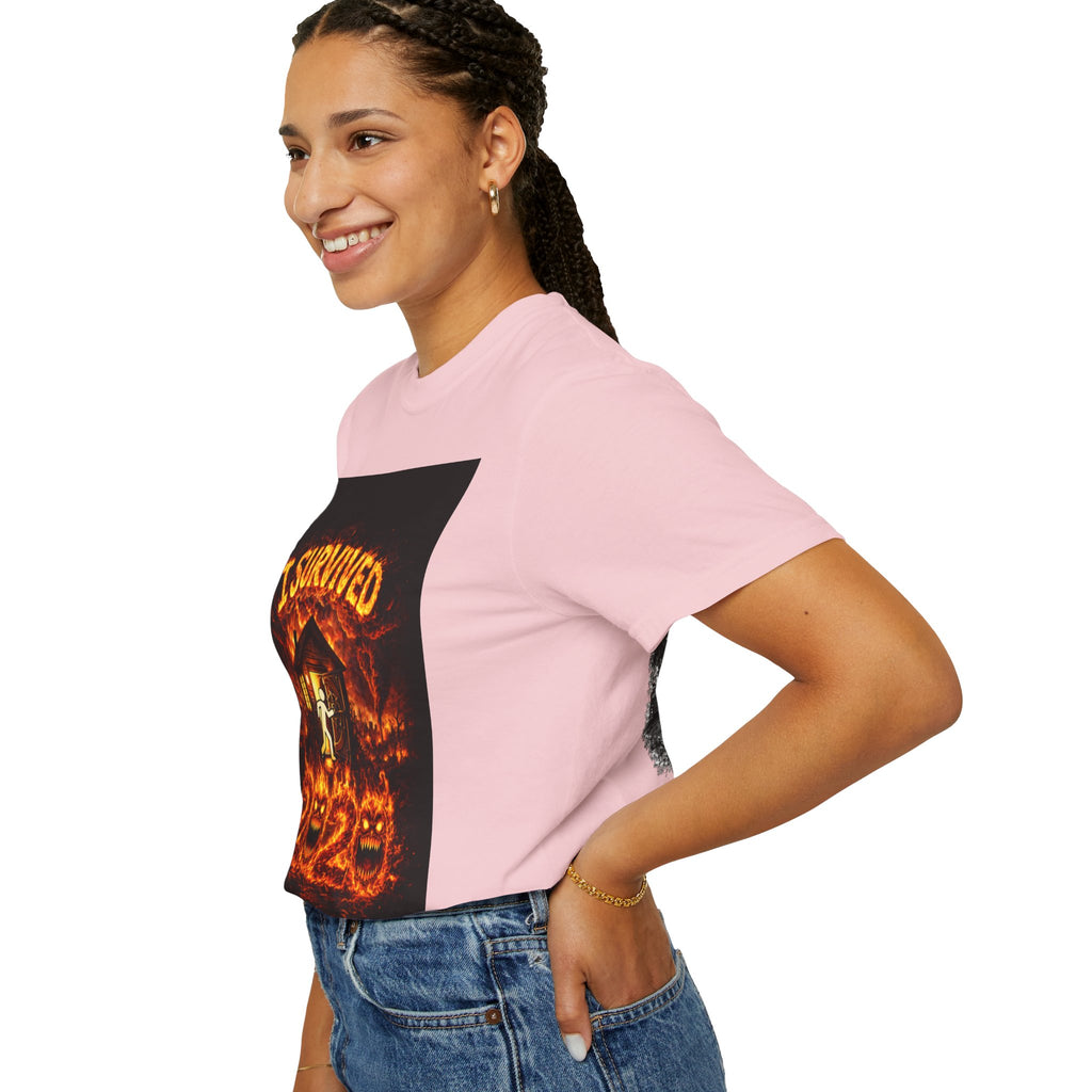I Survived 2020 — WILDFIRES S2:E2: "The Bobcat Fire" Memorial Unisex Garment-Dyed T-shirt