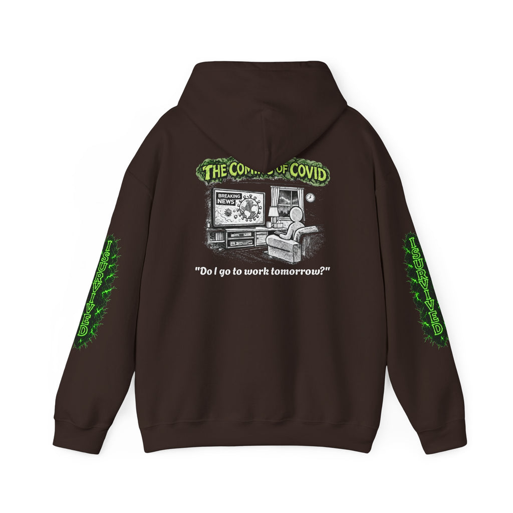 I Survived 2020 — Director's Cut S1:E2 "The Coming of COVID" | Pandemic Edition Hoodie Sweatshirt