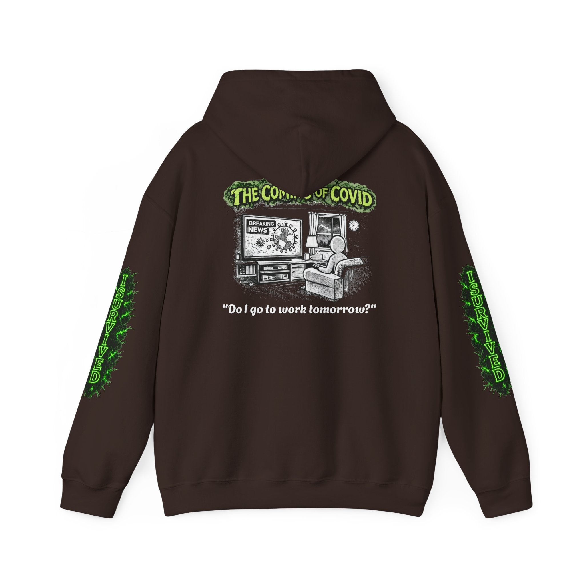 I Survived 2020 — Director's Cut S1:E2 "The Coming of COVID" | Pandemic Edition Hoodie Sweatshirt
