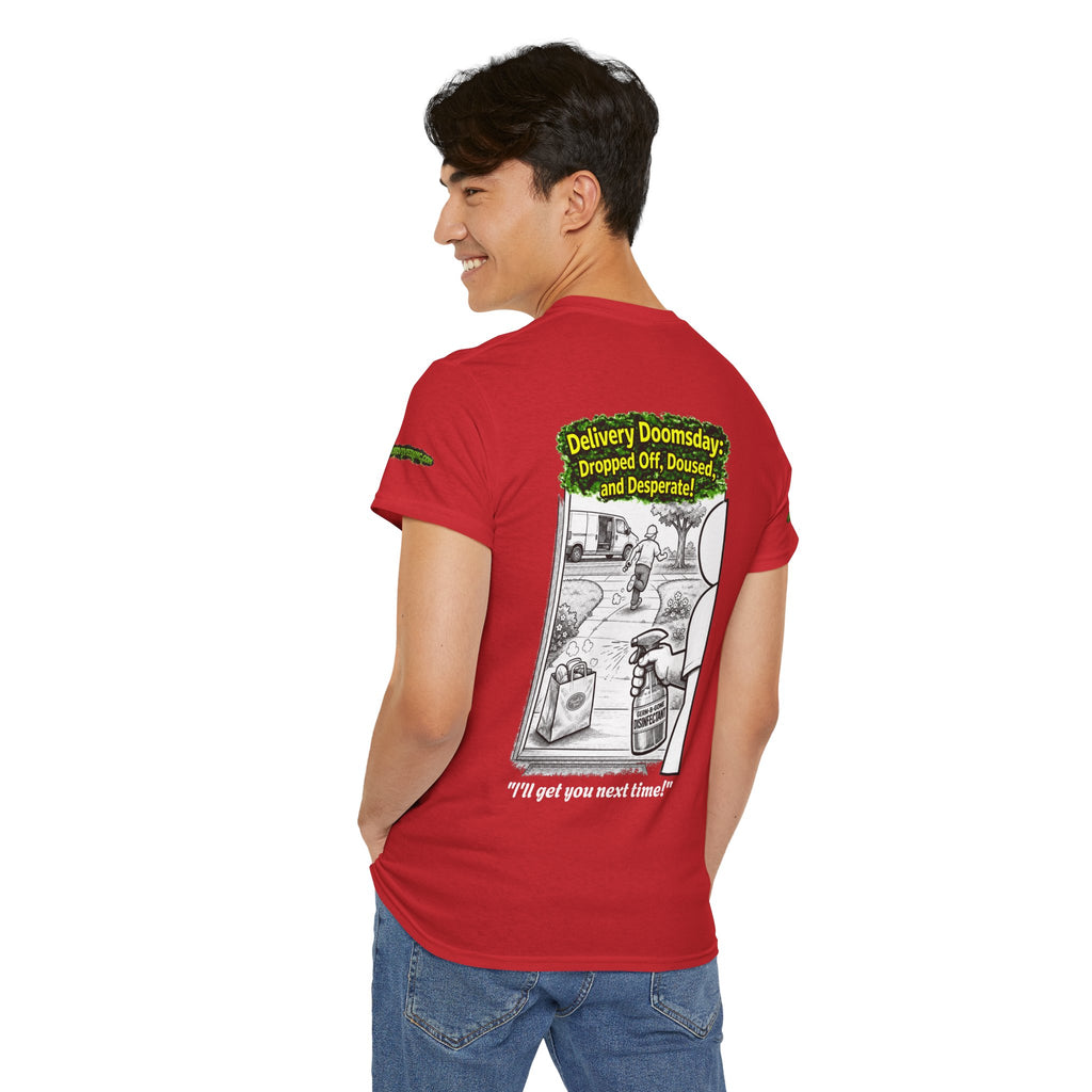 I Survived 2020 — PANDEMIC S1:E5: Director's Cut Special Edition "Delivery Doomsday" Unisex Heavy Cotton Tee