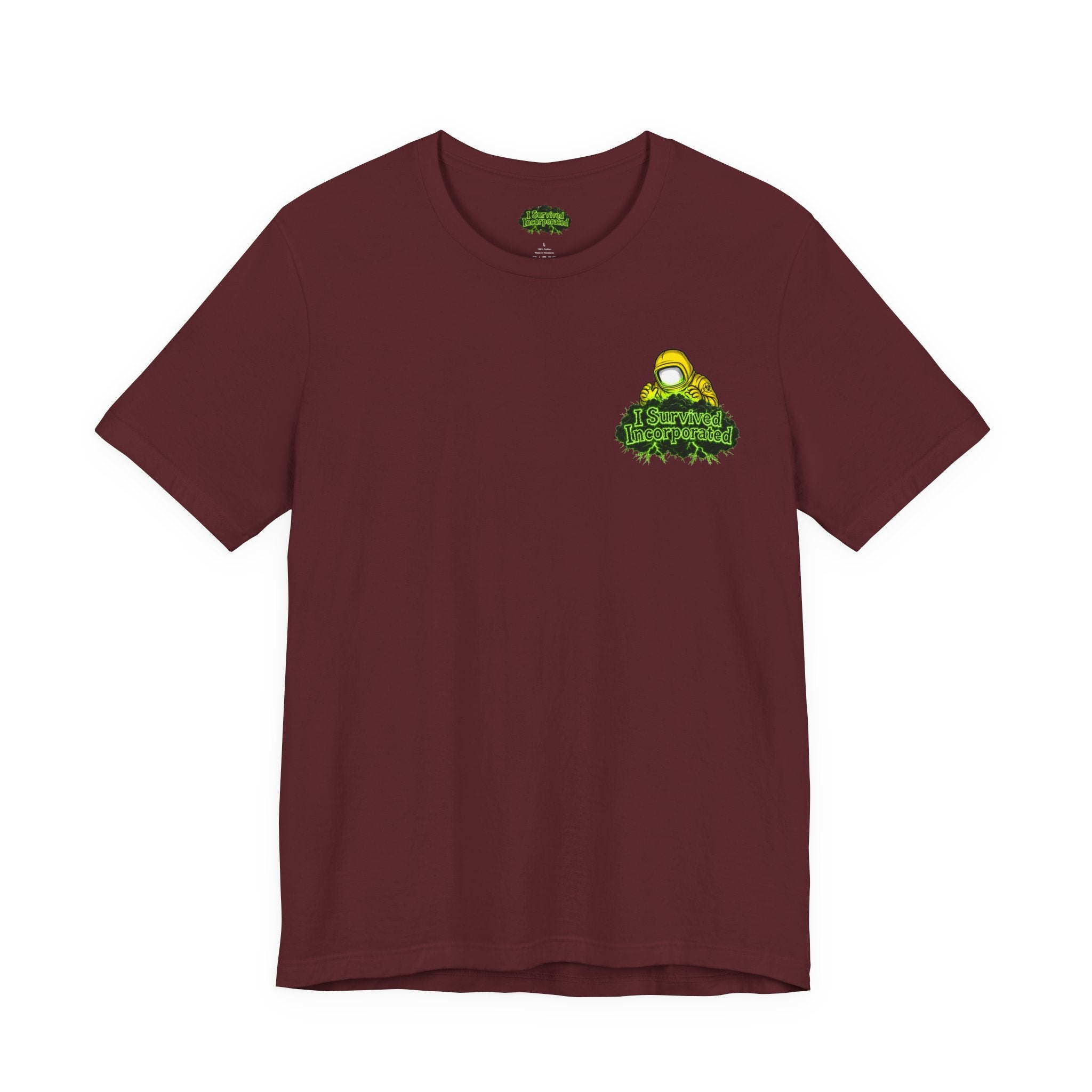 I Survived 2020 — "Please Stand By" Test Pattern Toxic Signal Tee Summer Premiere Unisex Jersey Short Sleeve Tee