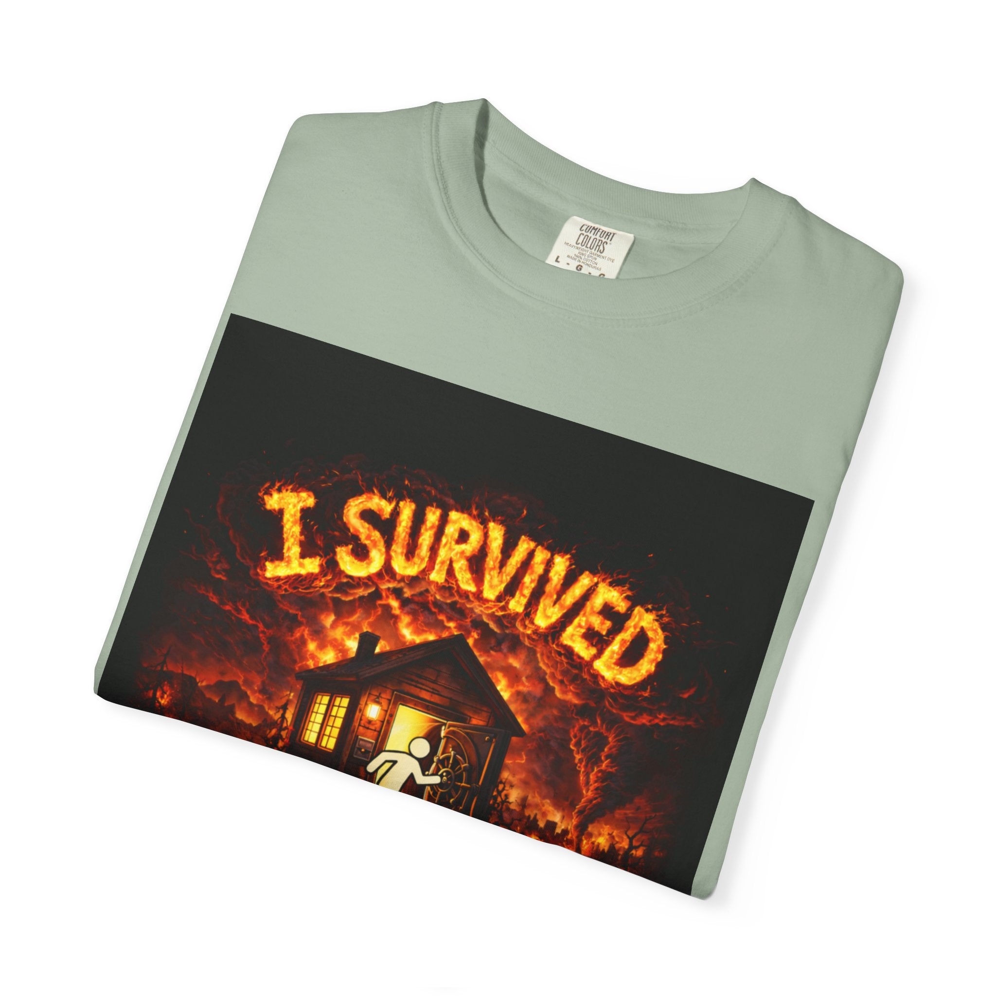 I Survived 2020 — S2:E3 "The California Wildfires" | Wildfire Edition Memorial Unisex Garment-Dyed T-shirt