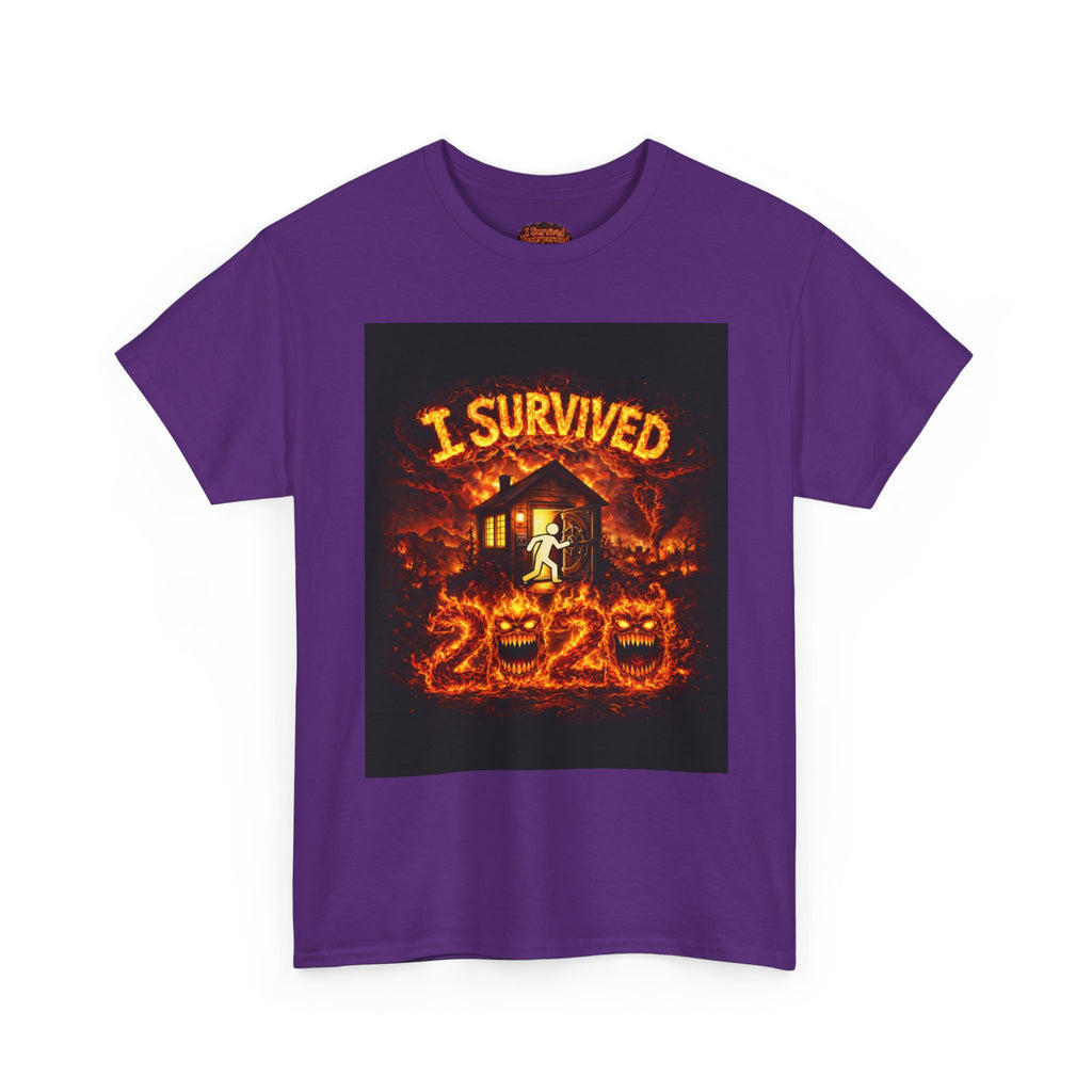 I Survived 2020 — S2:E3 "The California Wildfires" | Wildfire Edition Memorial Unisex Heavy Cotton Tee
