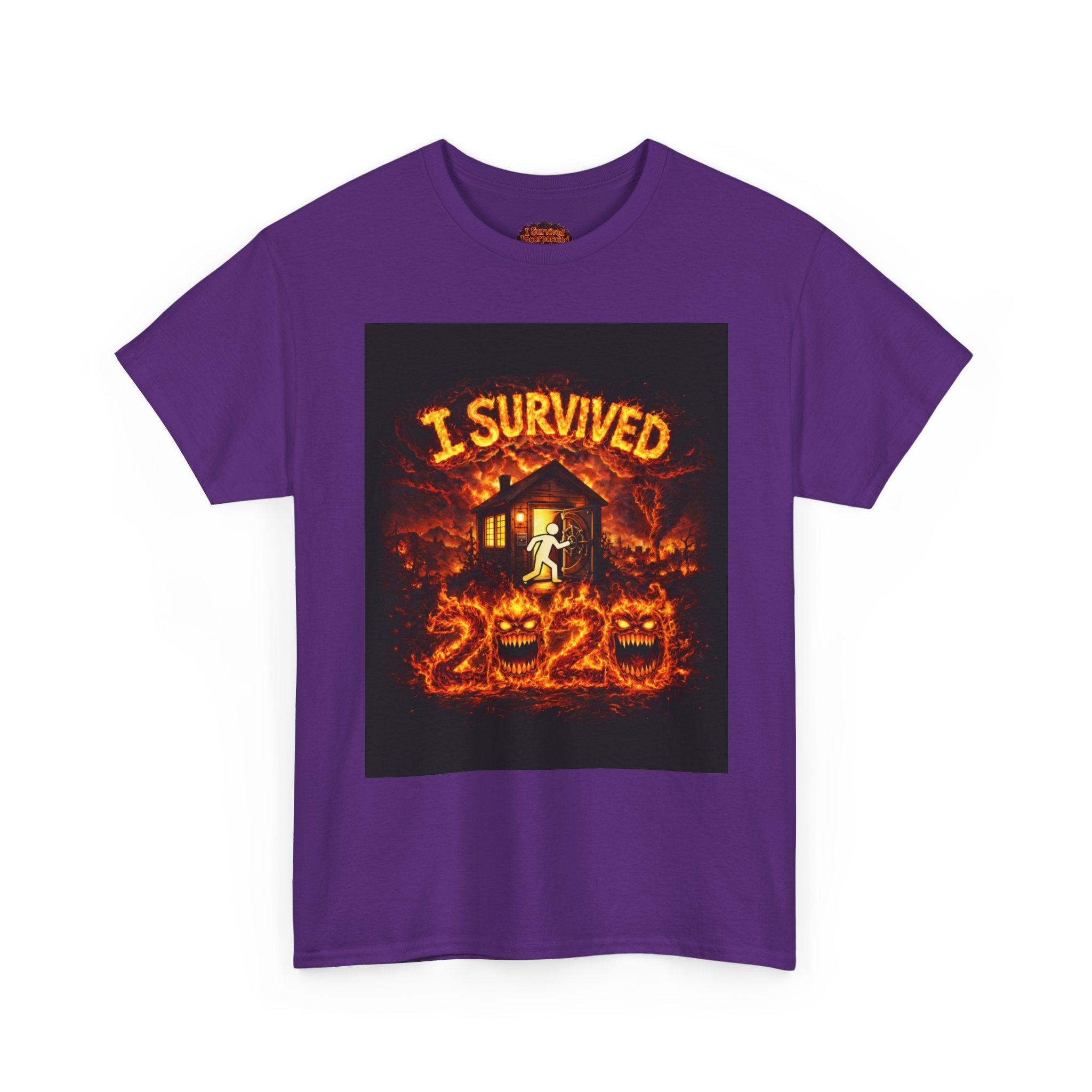 I Survived 2020 — S2:E3 "The California Wildfires" | Wildfire Edition Memorial Unisex Heavy Cotton Tee