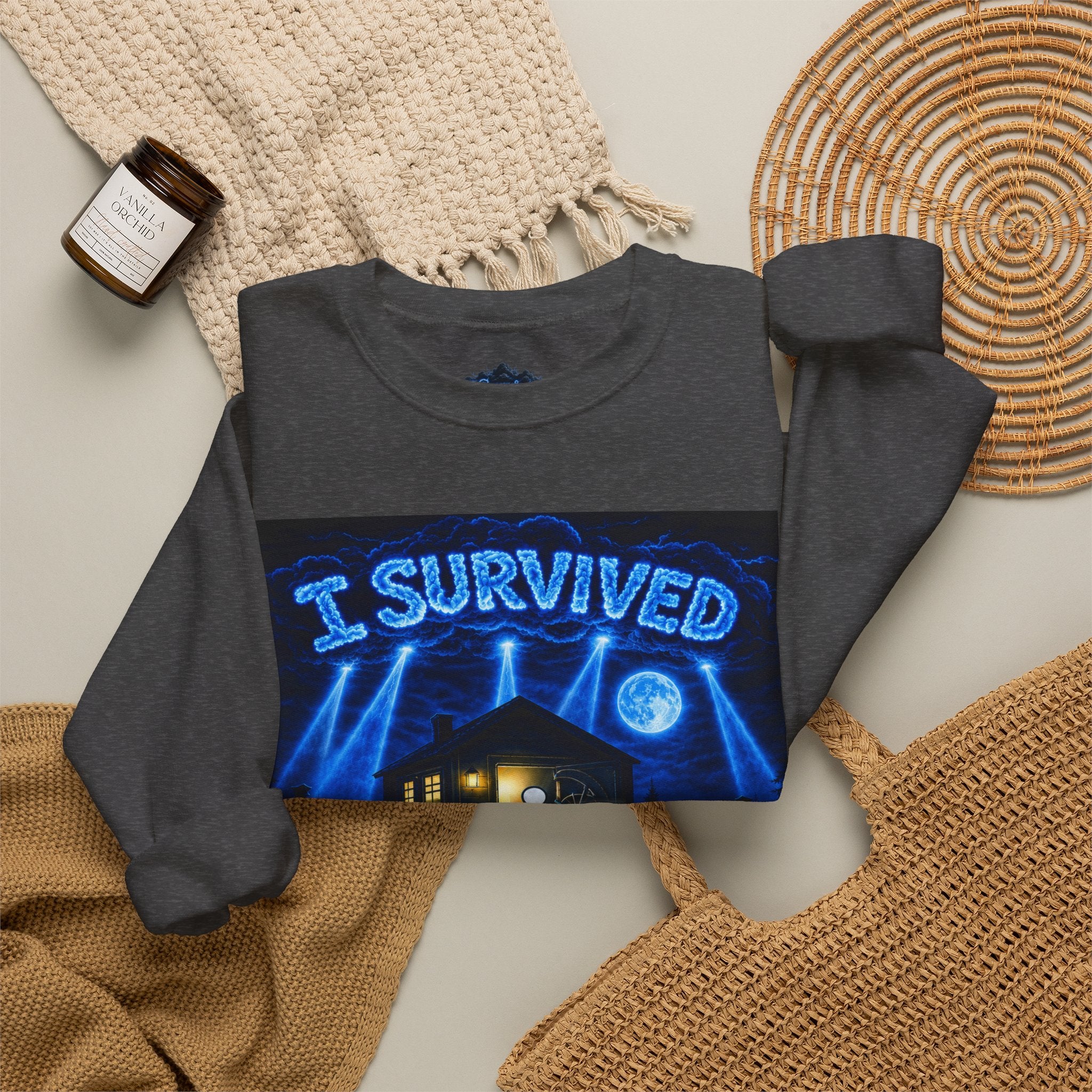 I Survived 2020 — LOCKDOWN S3:E1: "Quarantine" Unisex Heavy Blend™ Crewneck Sweatshirt