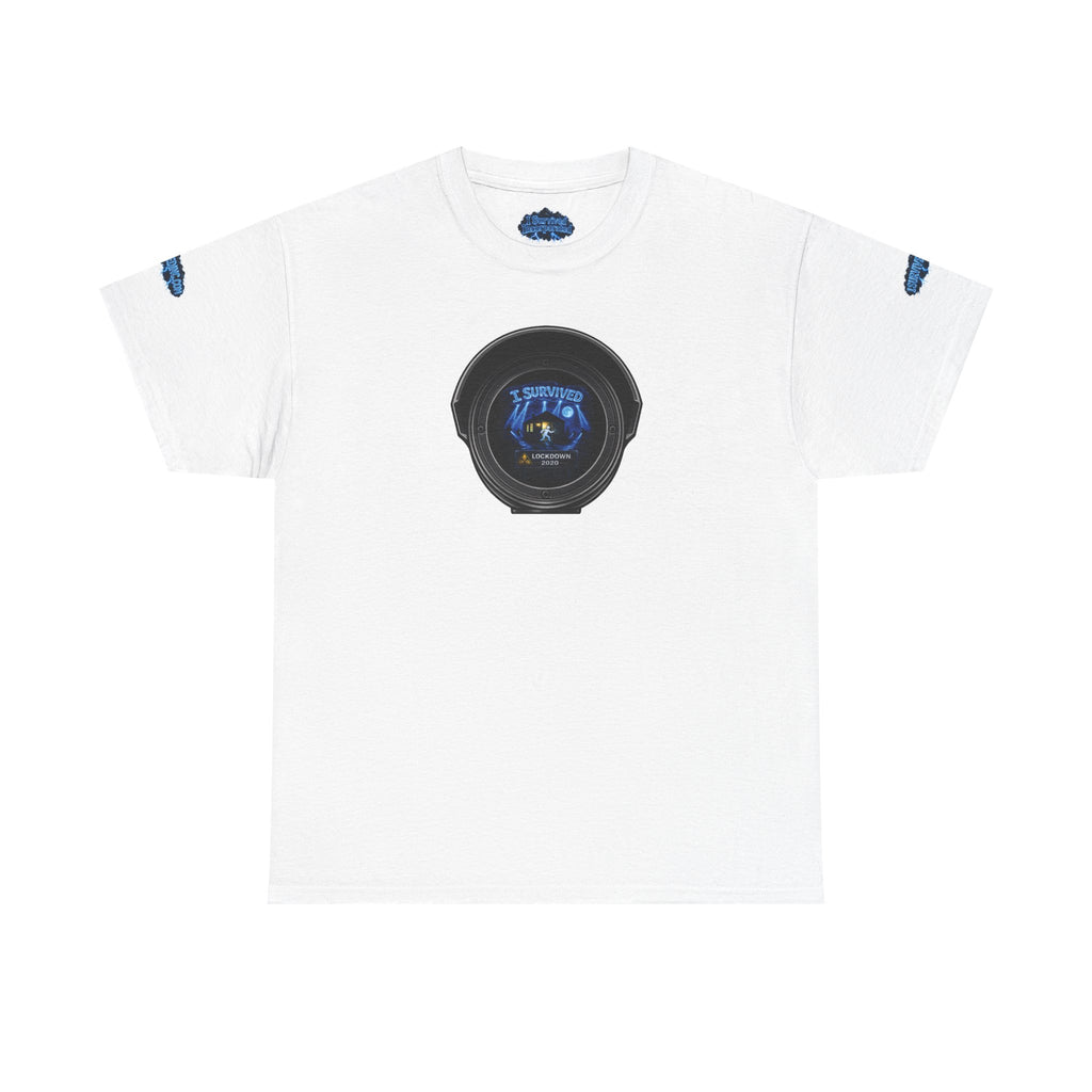 I Survived 2020 — LOCKDOWN S3:E1: Director's Cut Special Edition "Quarantine" Unisex Heavy Cotton Tee
