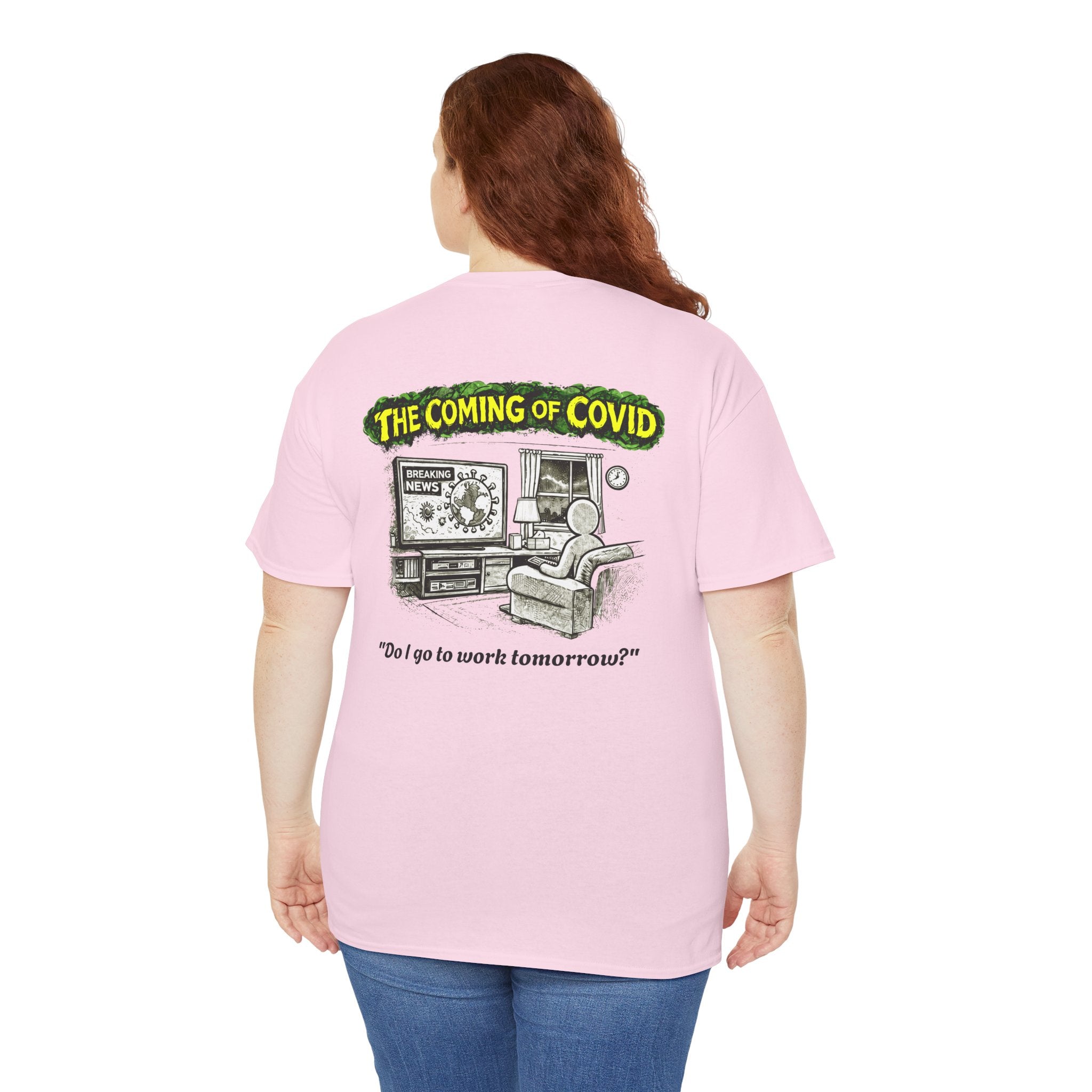 I Survived 2020 — PANDEMIC S1:E2: Director's Cut "The Coming of COVID" Unisex Heavy Cotton Tee
