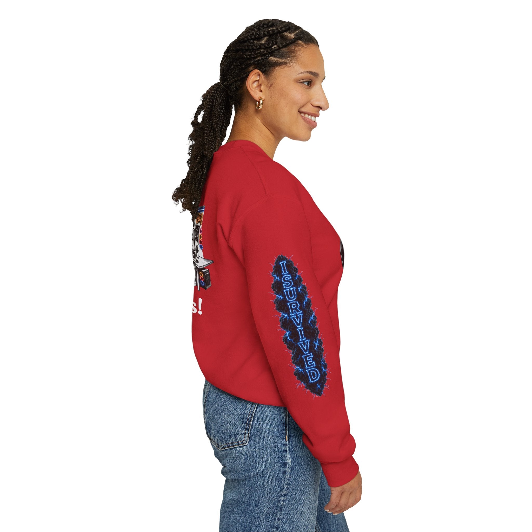 I Survived 2020 — Director's Cut S3:E4 "Working From Home" | Mid-Season Finale Pt. 1 | Lockdown Edition Documentary Unisex Heavy Blend™ Crewneck Sweatshirt