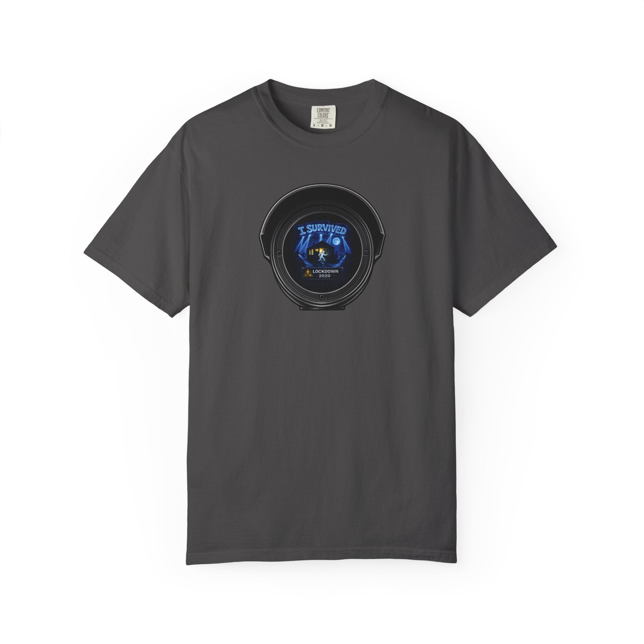 I Survived 2020 —  LOCKDOWN S3:E3: Director's Cut "Remote Schooling" Unisex Garment-Dyed T-shirt
