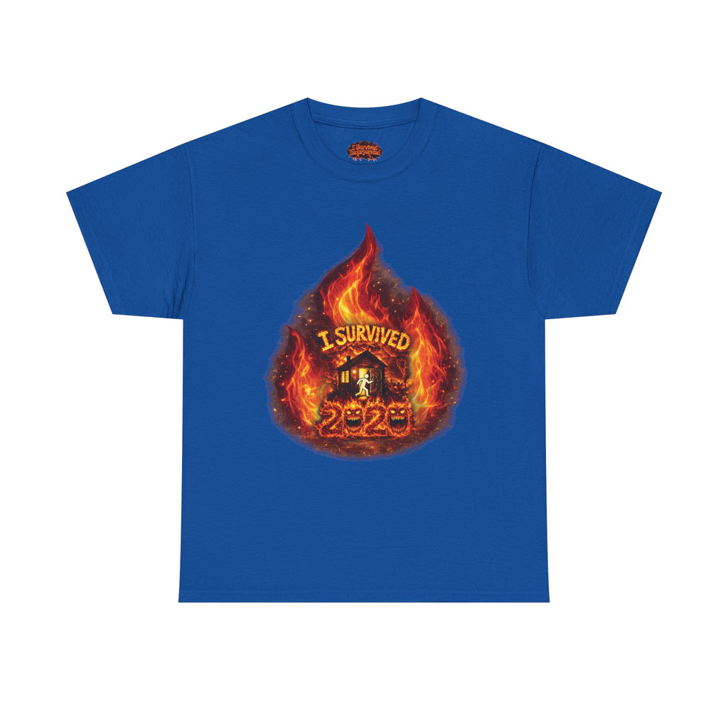 I Survived 2020 — Director's Cut S2:E1 "Berry Creek" | Wildfire Edition Memorial Unisex Heavy Cotton Tee