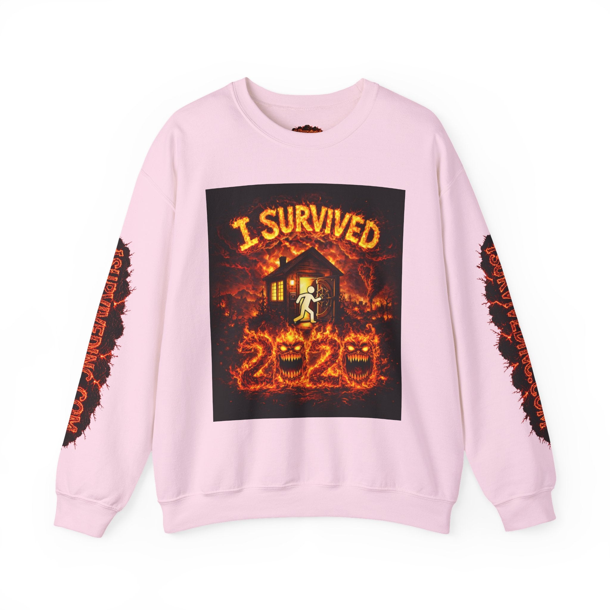 I Survived 2020 — S2:E4 "Western U.S. Wildfire Season" | Mid-Season Finale Pt. 1 | Wildfire Edition Memorial Unisex Heavy Blend™ Crewneck Sweatshirt