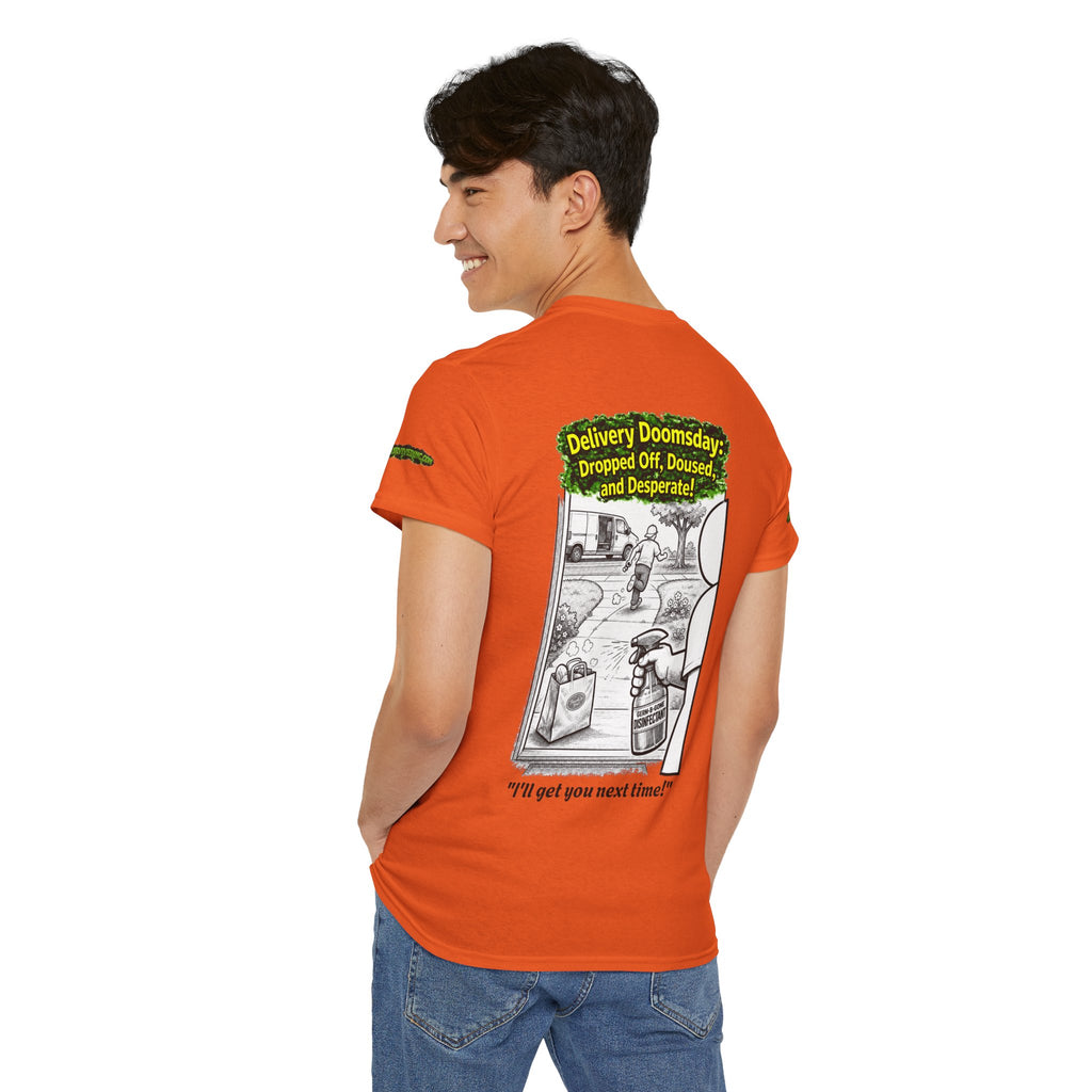 I Survived 2020 — PANDEMIC S1:E5: Director's Cut Special Edition "Delivery Doomsday" Unisex Heavy Cotton Tee
