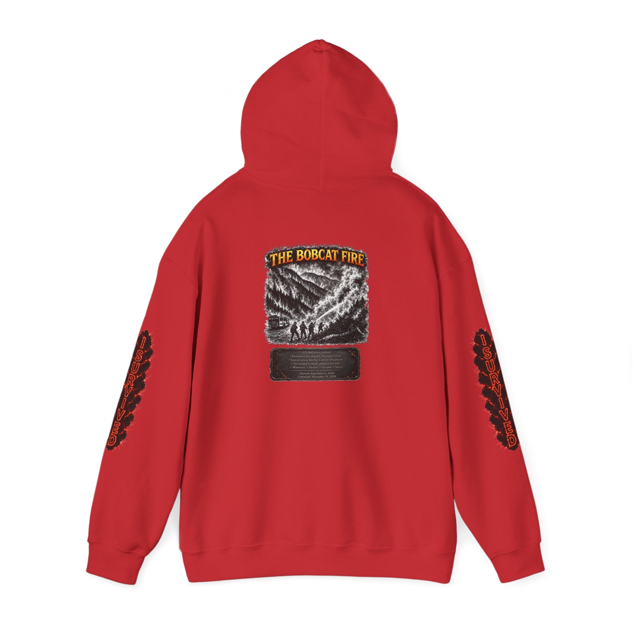 I Survived 2020 — Director's Cut S2:E2 "The Bobcat Fire" | Wildfire Edition Memorial Hoodie Sweatshirt