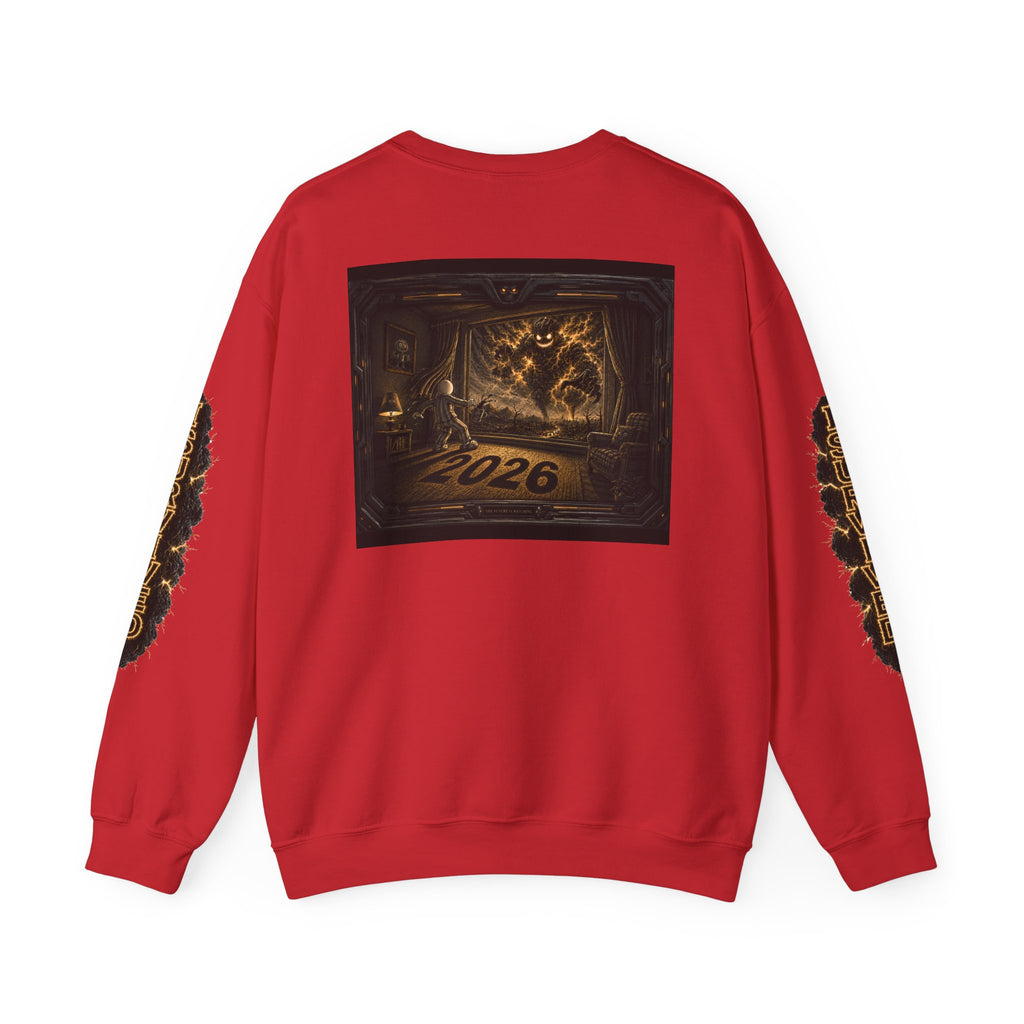 I Survived 2020 — Director's Cut Original Design Teaser Tee | Season 1 Premiere Drop Unisex Heavy Blend™ Crewneck Sweatshirt (SPECIAL EDITION)