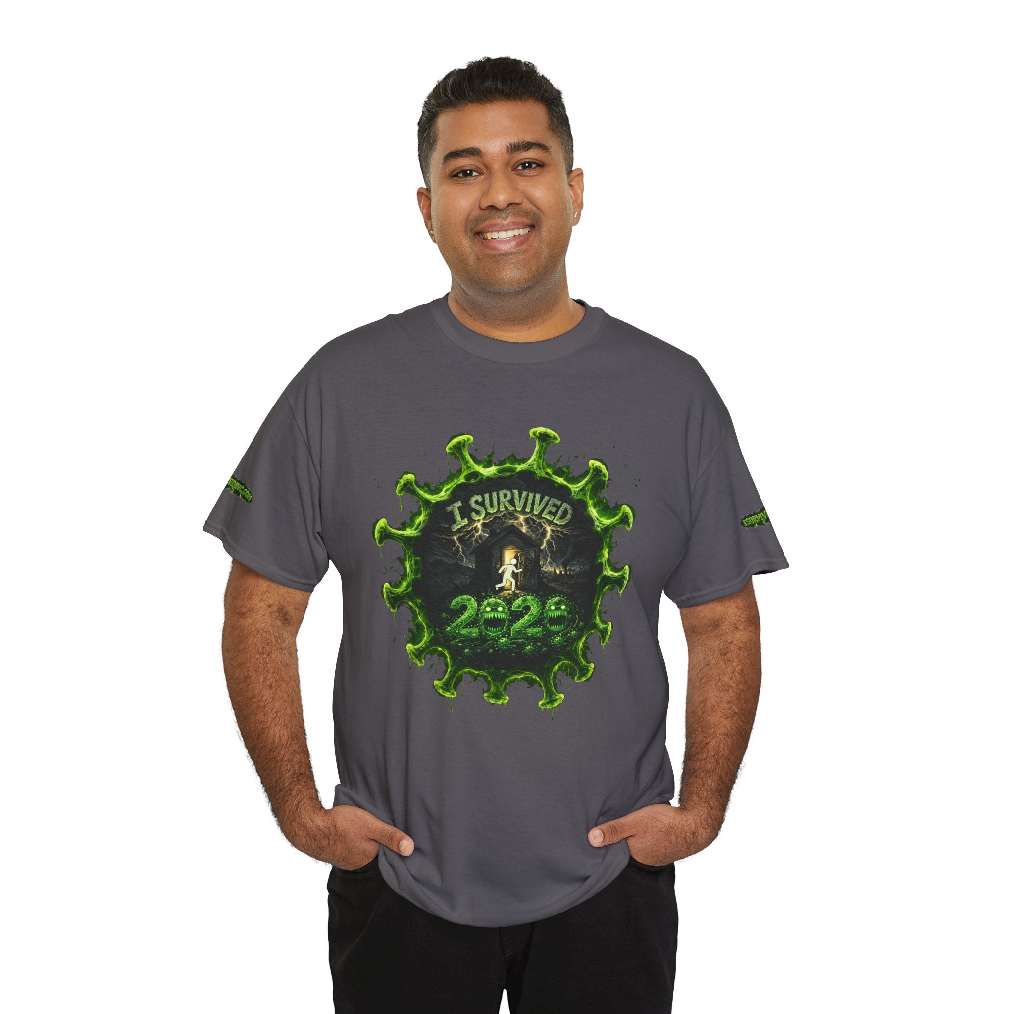 I Survived 2020 — Director's Cut S1:E2 "The Coming of COVID" | Pandemic Edition Unisex Heavy Cotton Tee (SPECIAL EDITION)