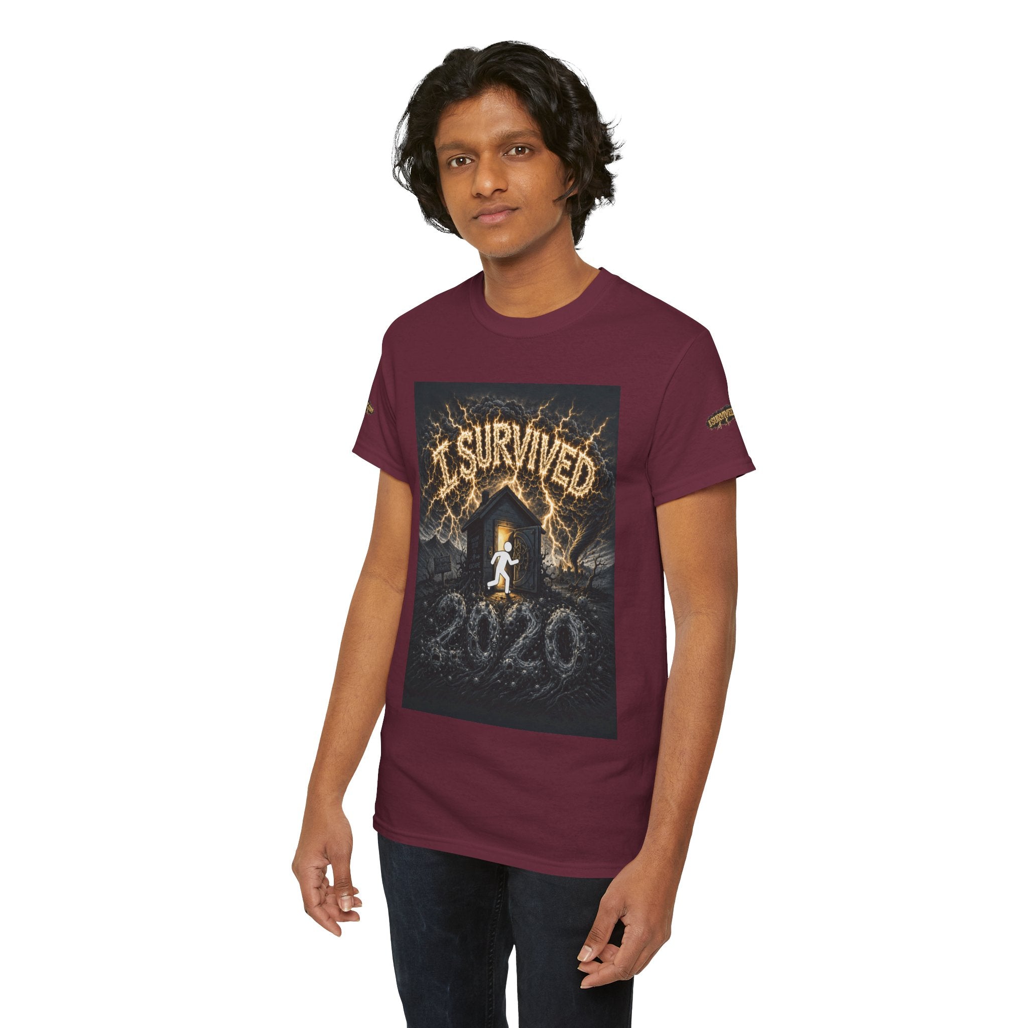 I Survived 2020 — Original PILOT Design: Special Edition Unisex Heavy Cotton Tee