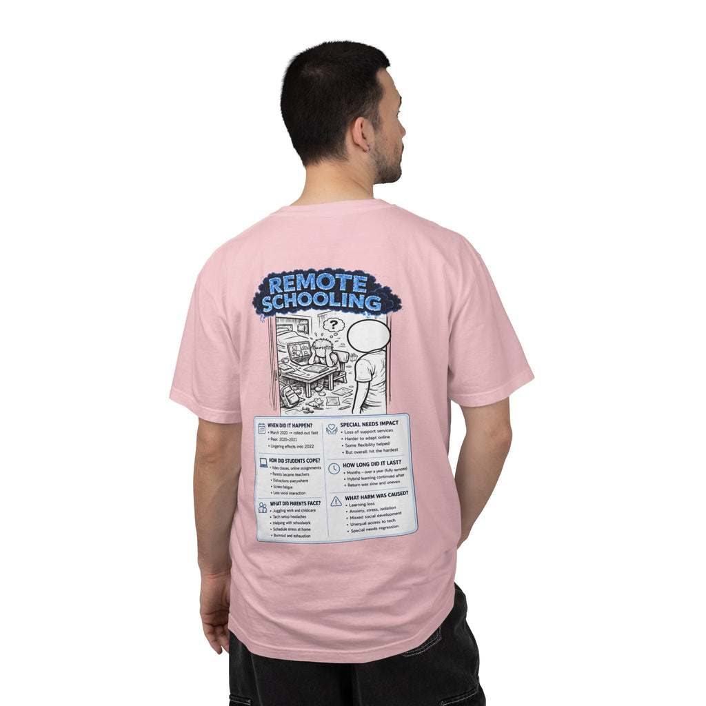 I Survived 2020 — Director's Cut S3:E3 "Remote Schooling" | Lockdown Edition Documentary Unisex Garment-Dyed T-shirt