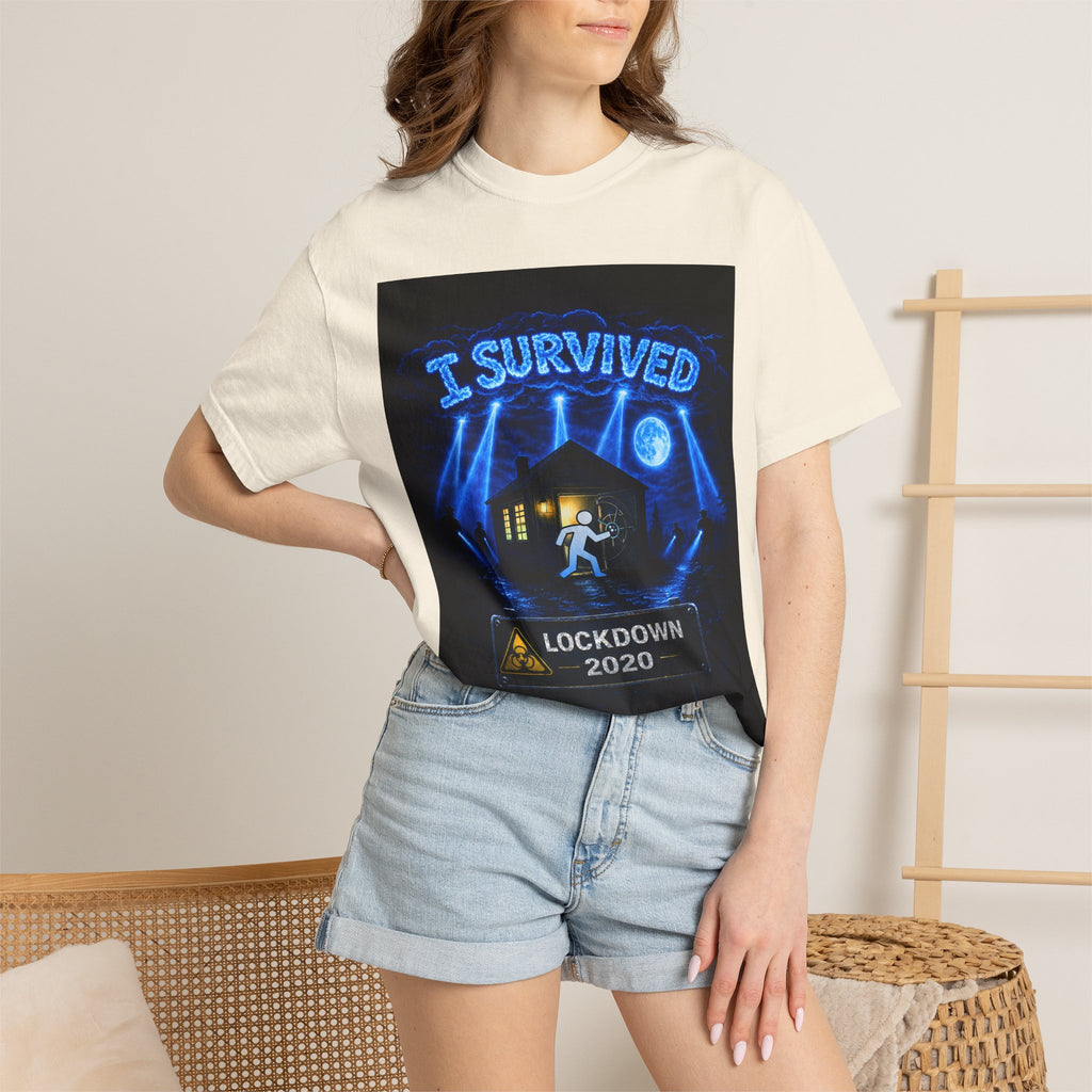 I Survived 2020 — S3:E3 "Remote Schooling" | Lockdown Edition Documentary Unisex Garment-Dyed T-shirt