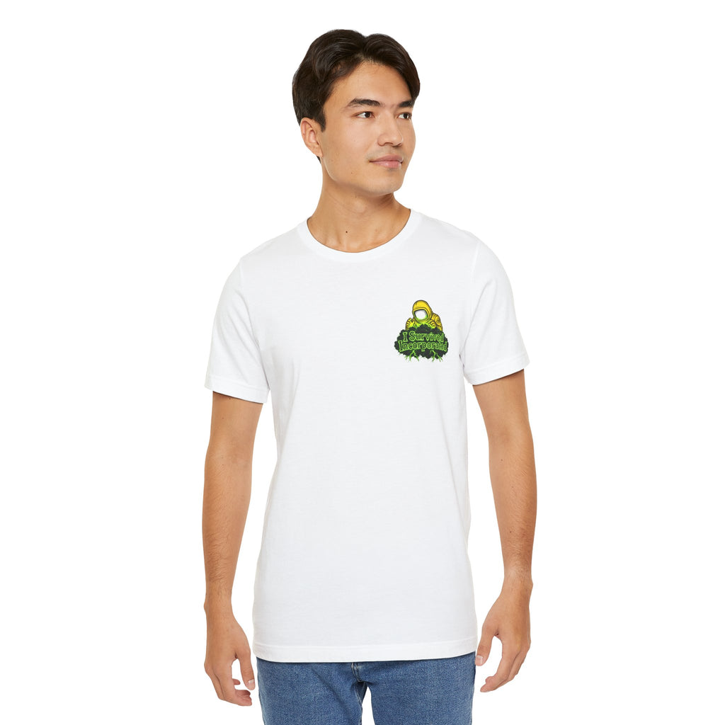 I Survived 2020 — "Please Stand By" Test Pattern Toxic Signal Tee Summer Premiere Unisex Jersey Short Sleeve Tee