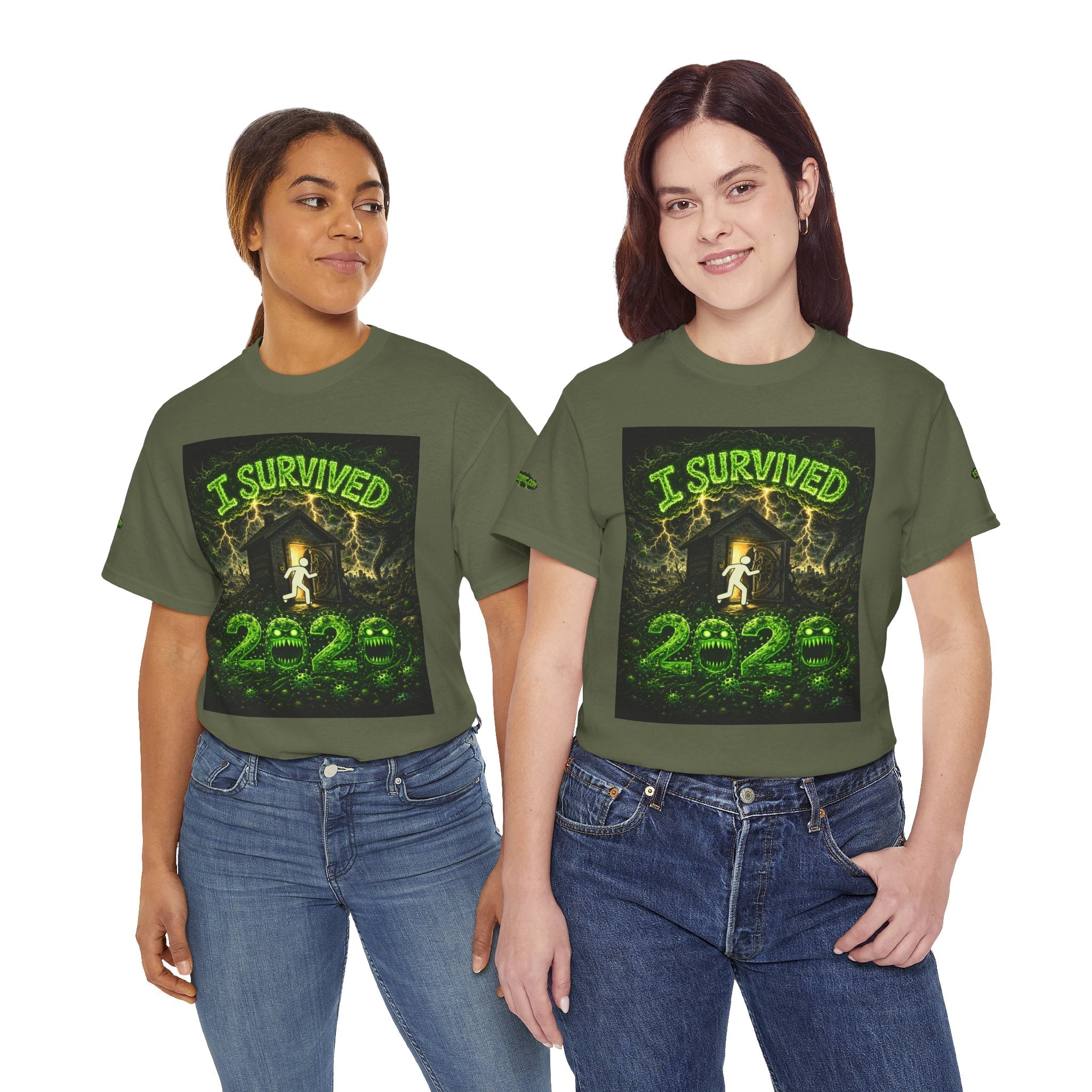 I Survived 2020 — PANDEMIC S1:E1: Special Edition "COVID-19: The Coronavirus" Unisex Heavy Cotton Tee