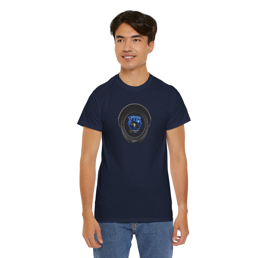 I Survived 2020 — LOCKDOWN S3:E1: Director's Cut "Quarantine" Unisex Heavy Cotton Tee