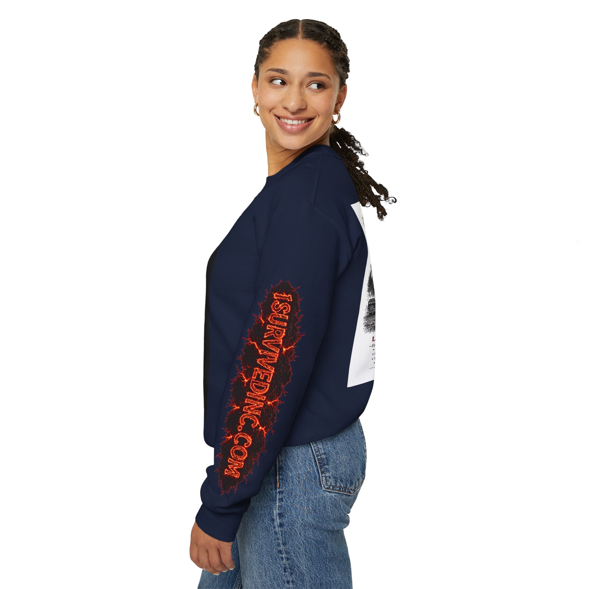 I Survived 2020 — S2:E2 "The Bobcat Fire" | Wildfire Edition Memorial Unisex Heavy Blend™ Crewneck Sweatshirt