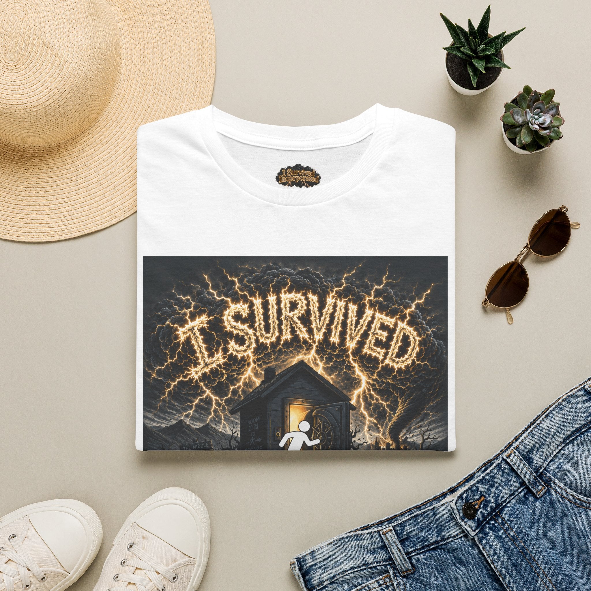I Survived 2020 — Original Design Teaser Tee | Season 1 Premiere Drop Unisex Softstyle T-Shirt