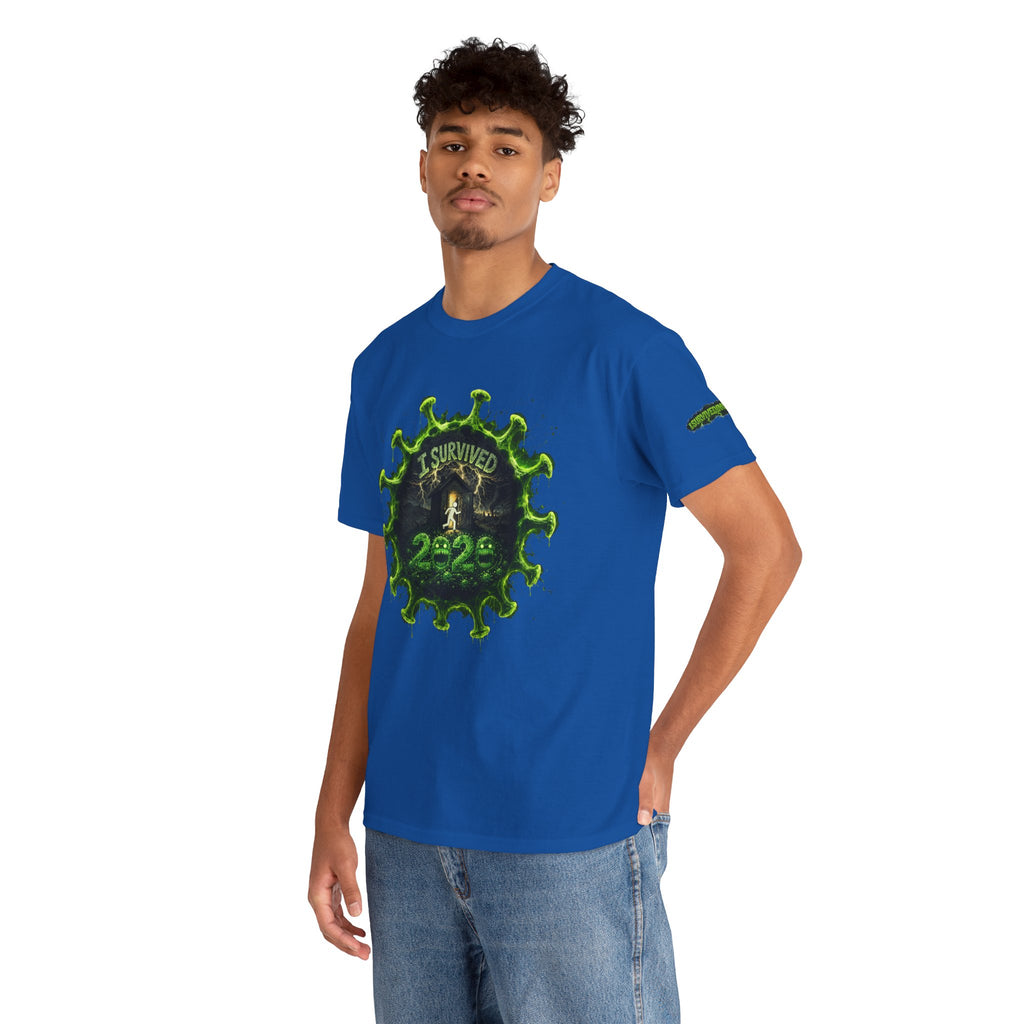 I Survived 2020 — Director's Cut S1:E2 "The Coming of COVID" | Pandemic Edition Unisex Heavy Cotton Tee (SPECIAL EDITION)