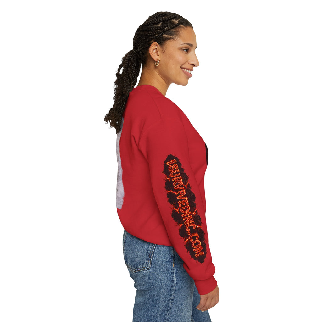 I Survived 2020 — S2:E3 "The California Wildfires" | Wildfire Edition Memorial Unisex Heavy Blend™ Crewneck Sweatshirt