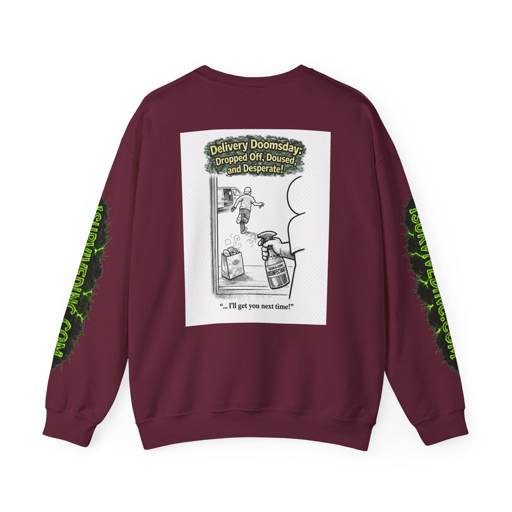 I Survived 2020 — S1:E5 "Delivery Doomsday" | Pandemic Edition Unisex Heavy Blend™ Crewneck Sweatshirt