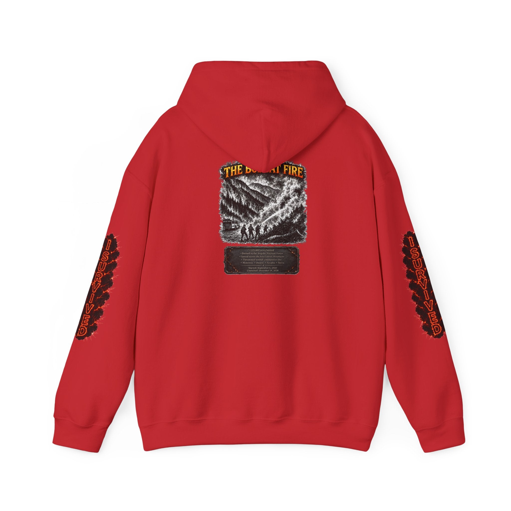 I Survived 2020 — Director's Cut S2:E2 "The Bobcat Fire" | Wildfire Edition Memorial Hoodie Sweatshirt