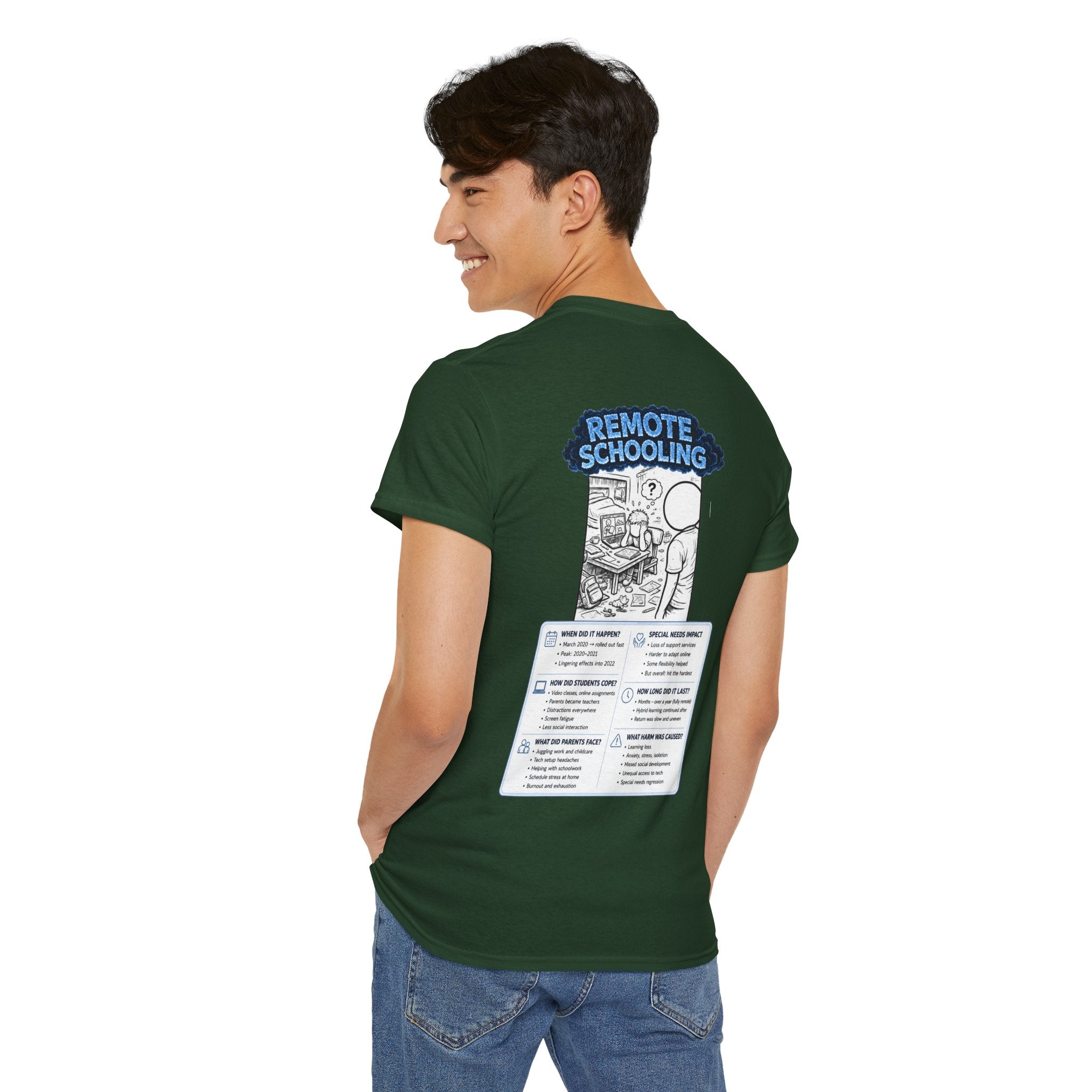 I Survived 2020 — LOCKDOWN S3:E3: "Remote Schooling" Documentary Tee