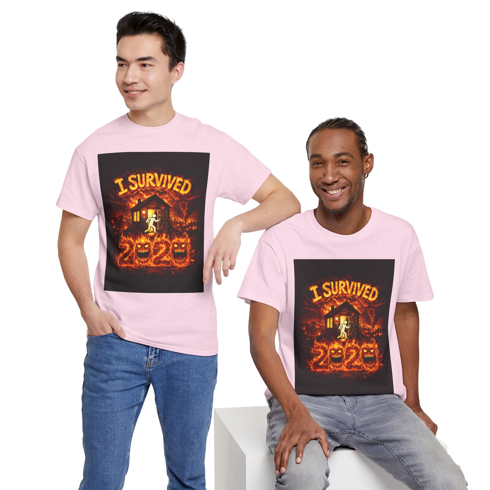 I Survived 2020 — WILDFIRES S2:E1: "Berry Creek" Memorial Unisex Heavy Cotton Tee
