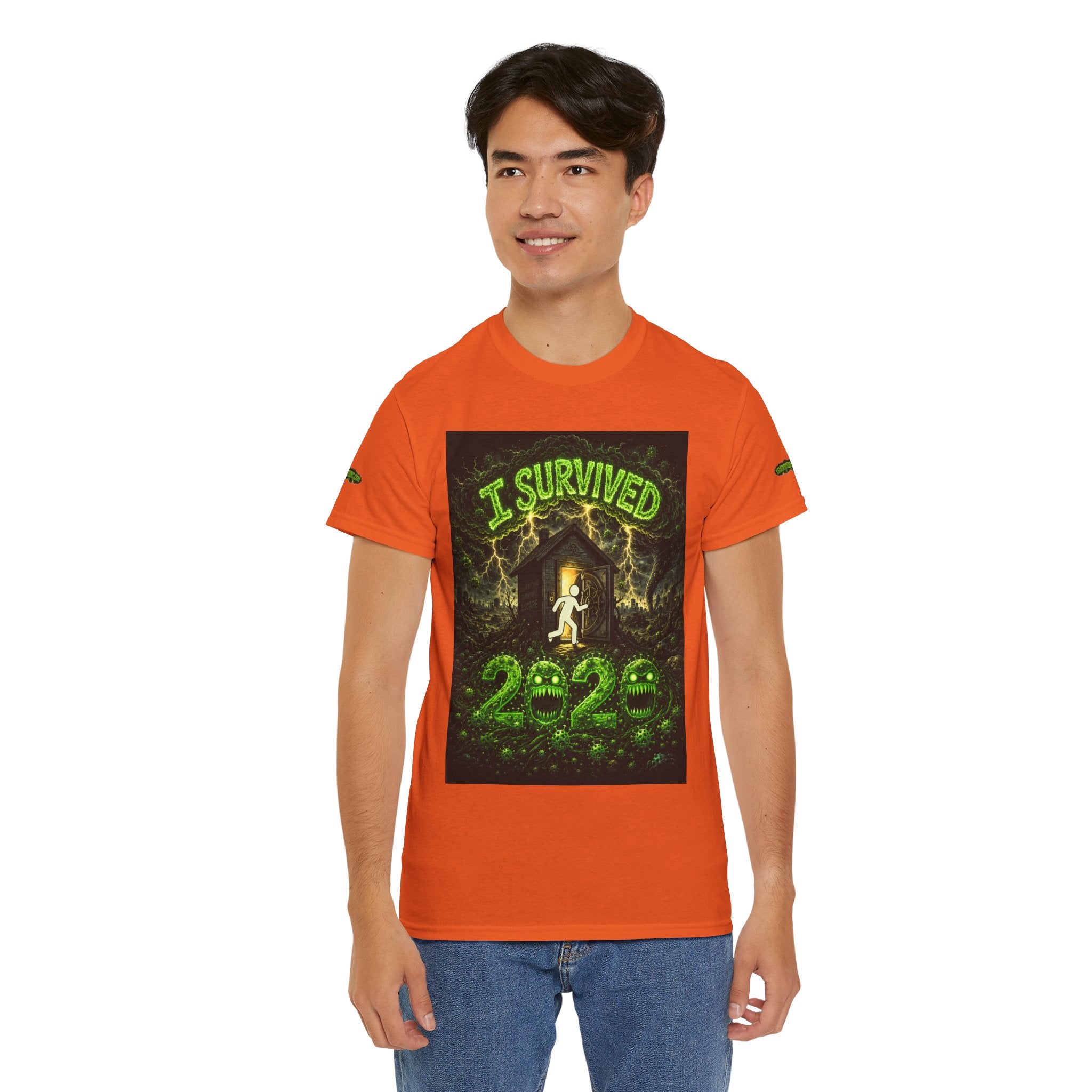 I Survived 2020 — S1:E1 "COVID-19: The Coronavirus" | Pandemic Edition Unisex Heavy Cotton Tee (SPECIAL EDITION)